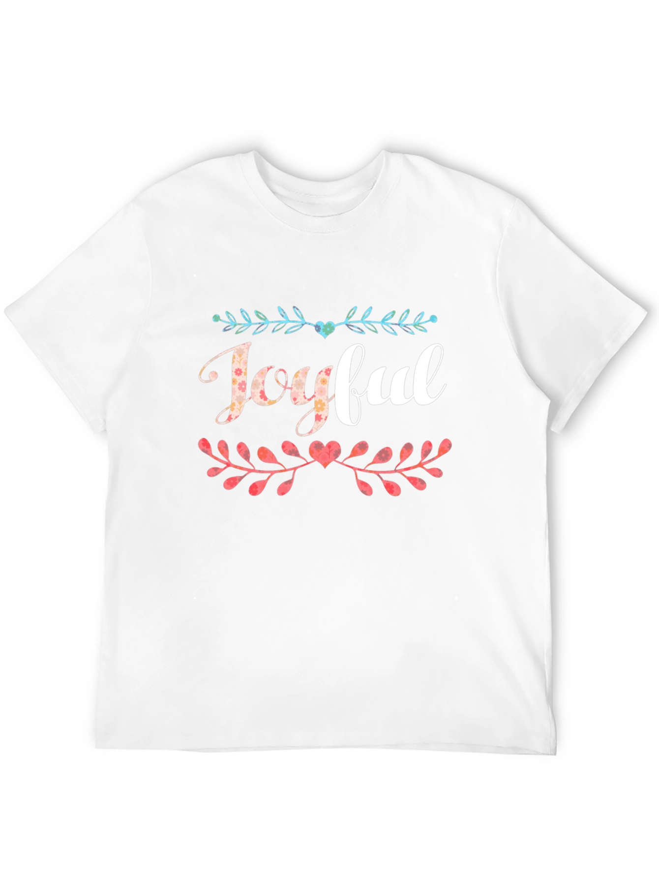 Joyful Graphic Print T-Shirt