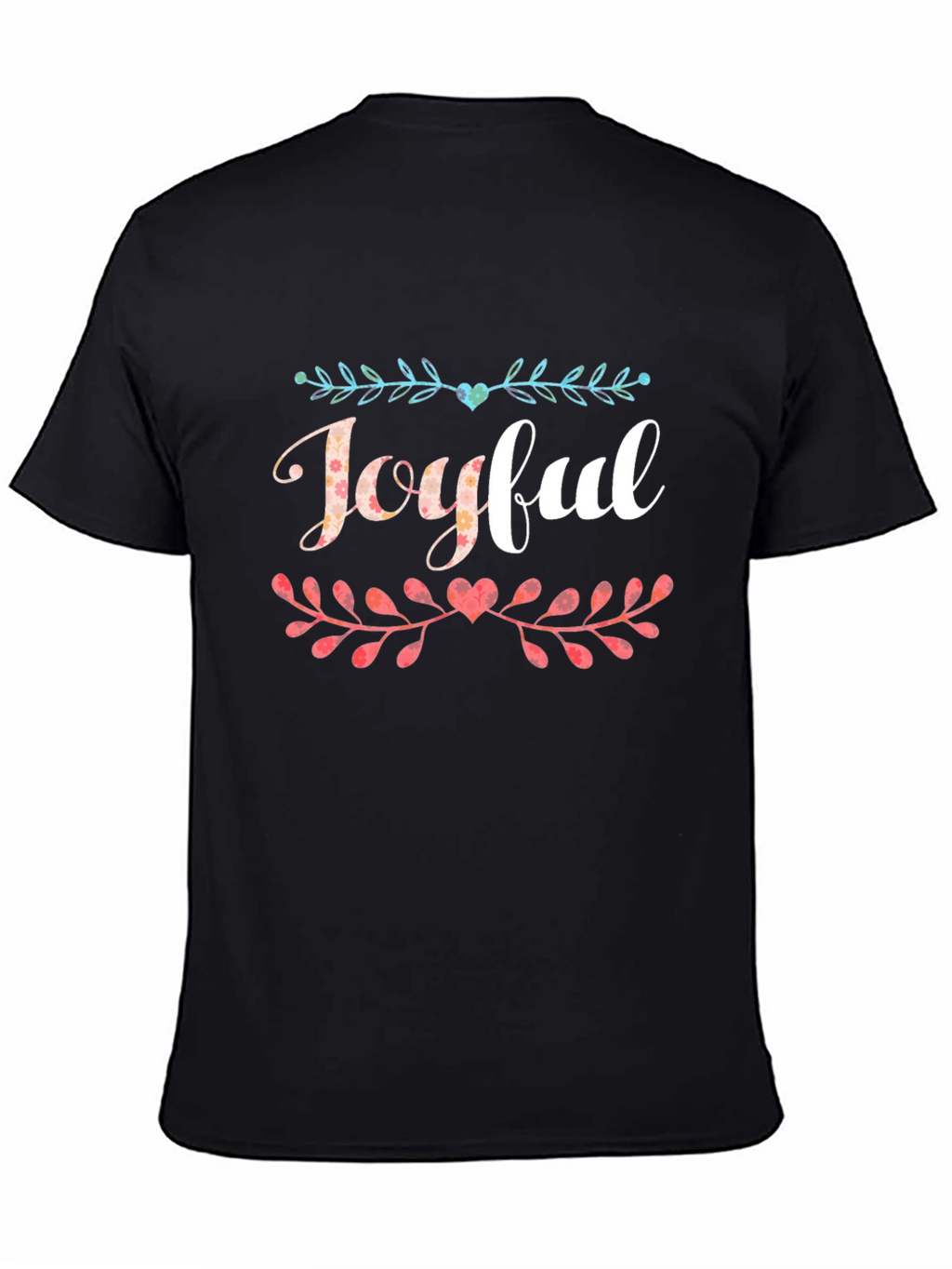 Joyful Graphic Print T-Shirt