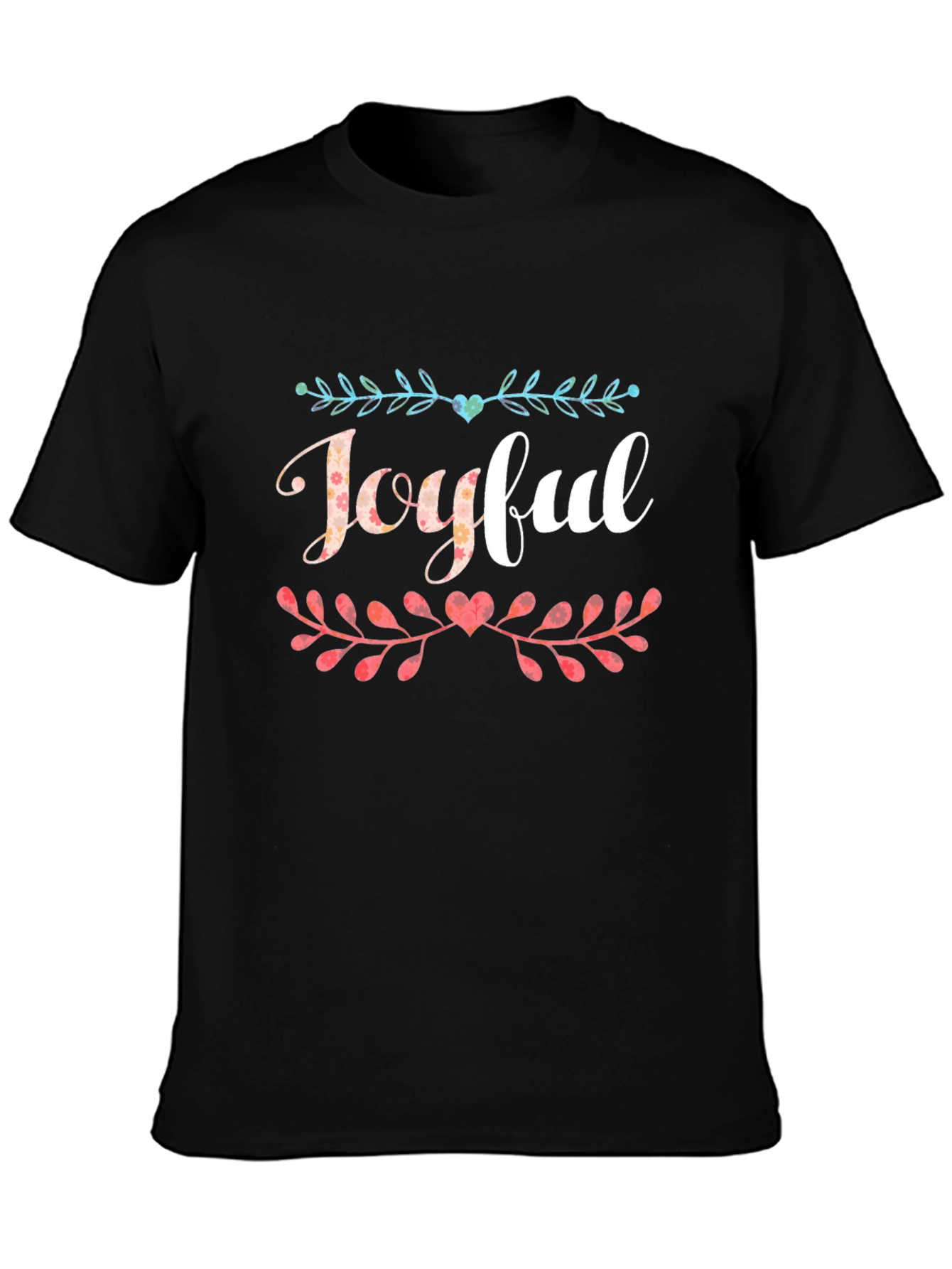 Joyful Graphic Print T-Shirt