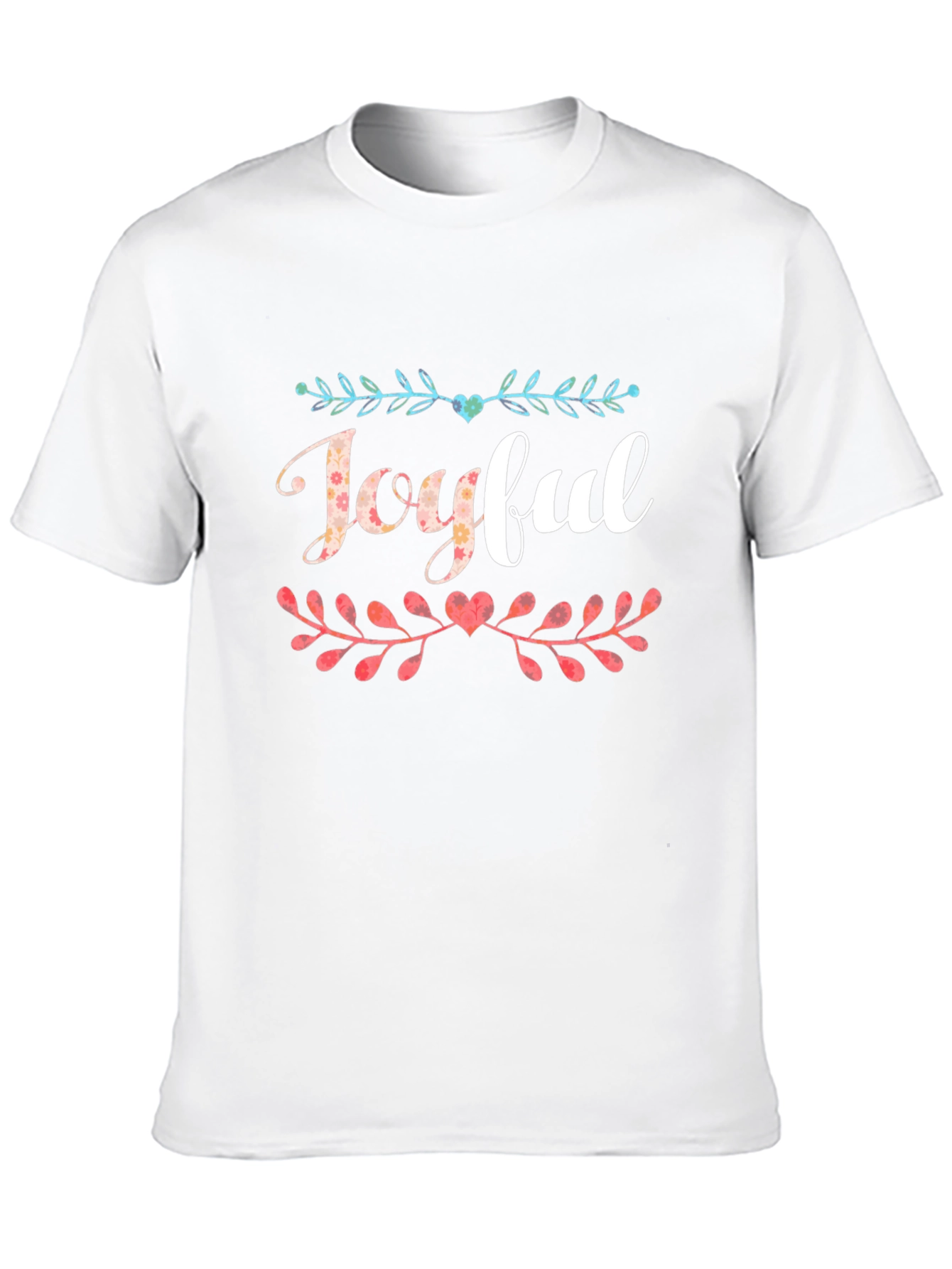 Joyful Graphic Print T-Shirt