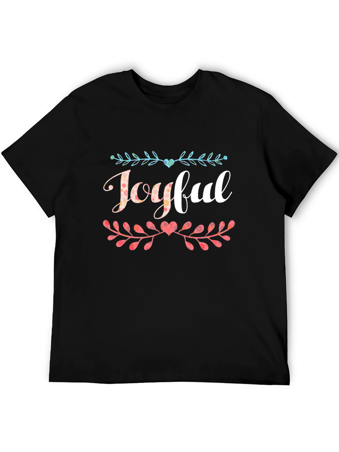 Joyful Graphic Print T-Shirt