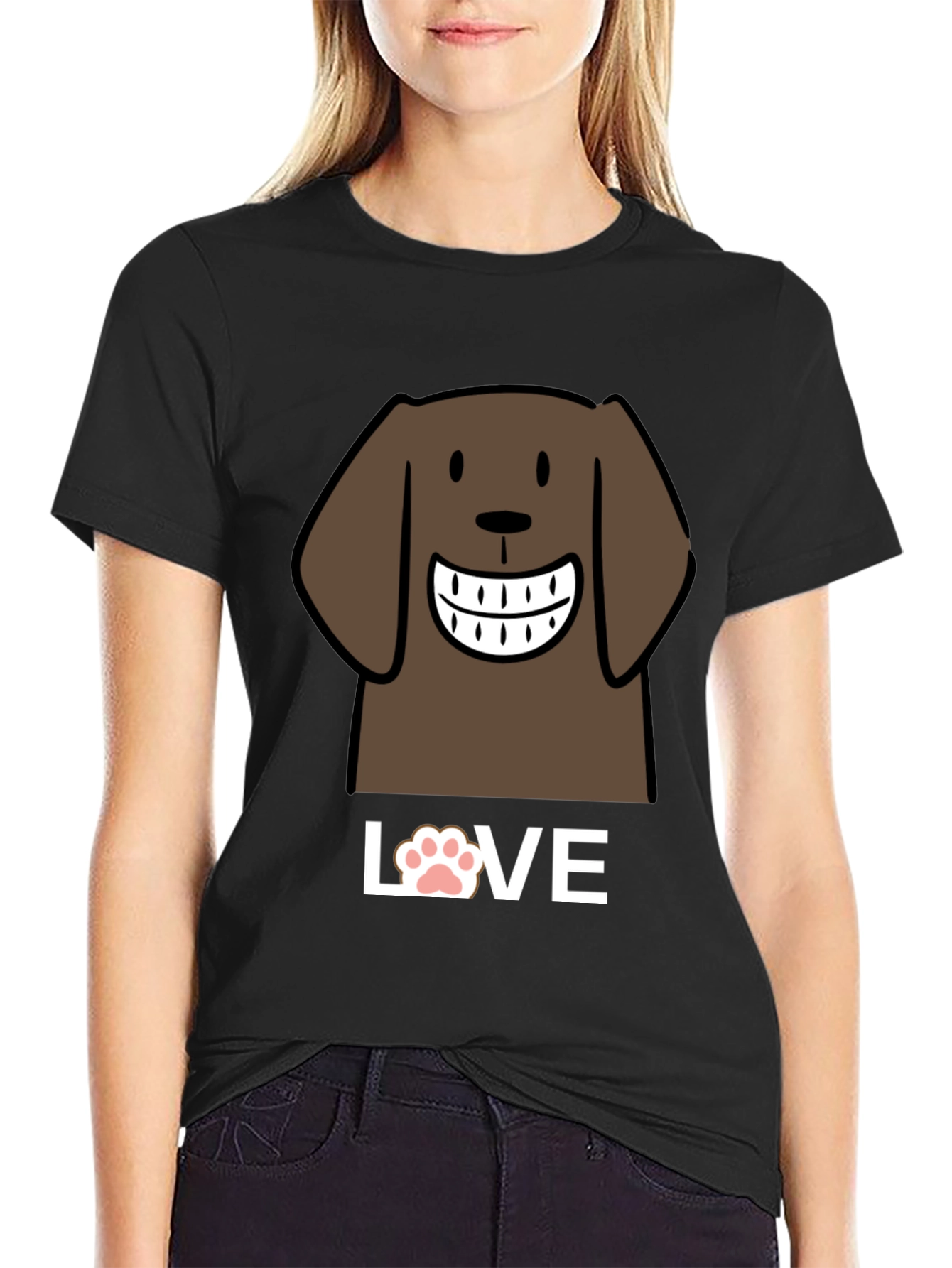 Dog Love T-Shirt - Cute Canine Design