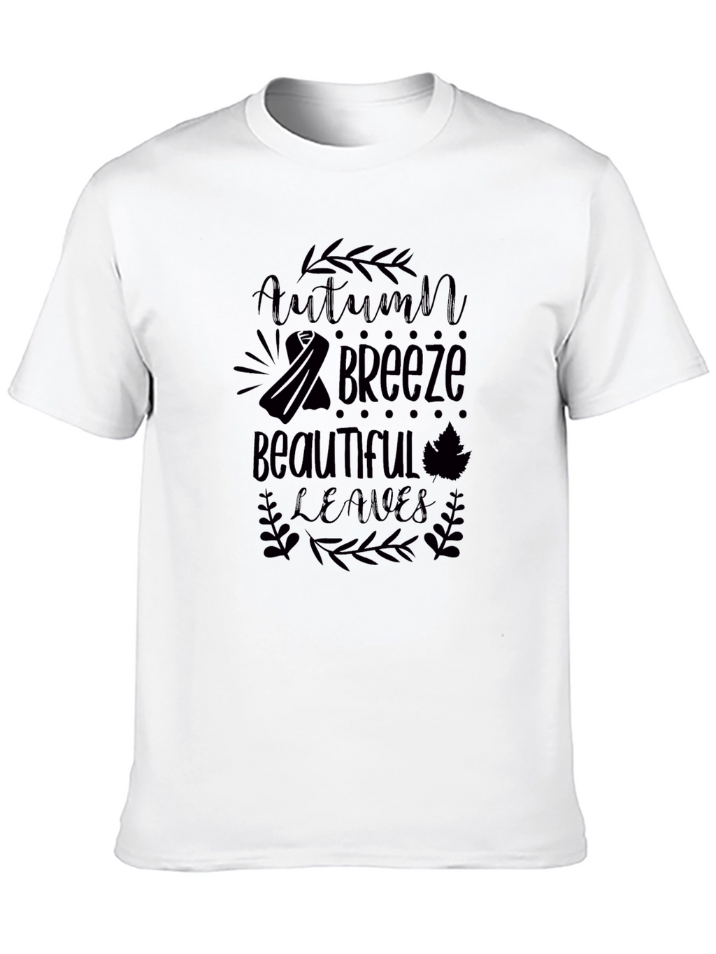 Autumn Breeze Graphic Tee - Stylish & Comfy