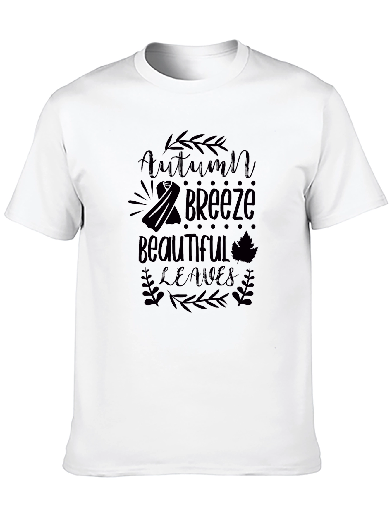 Autumn Breeze Graphic Tee - Stylish & Comfy