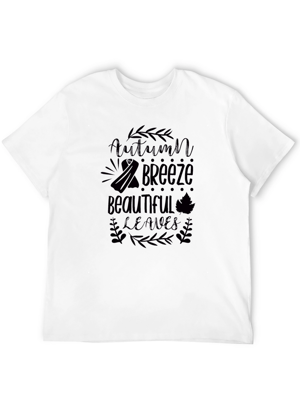 Autumn Breeze Graphic Tee - Stylish & Comfy