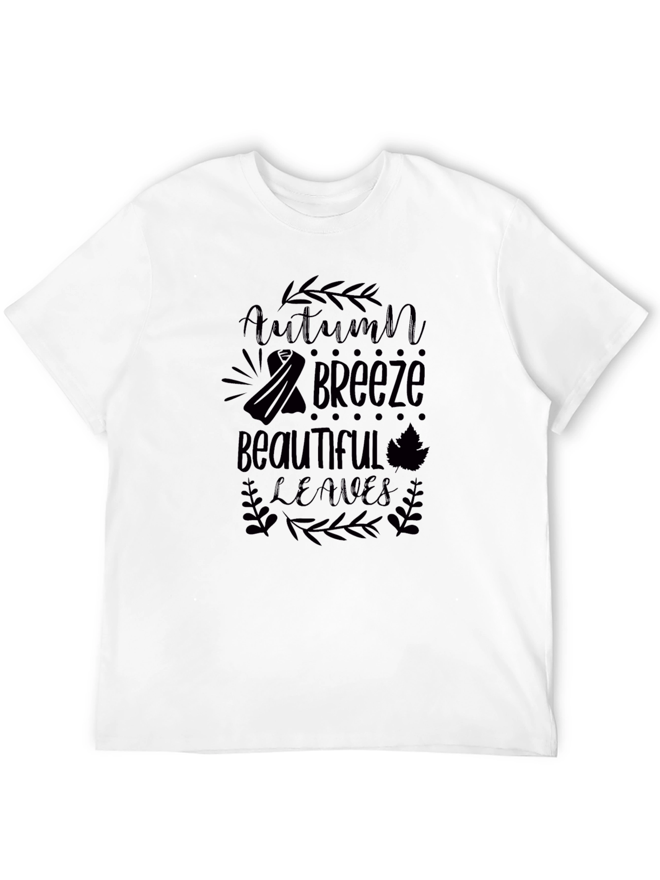Autumn Breeze Graphic Tee - Stylish & Comfy