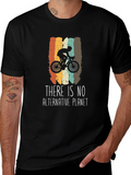 Eco-Friendly Cyclist T-Shirt: No Alternative Planet