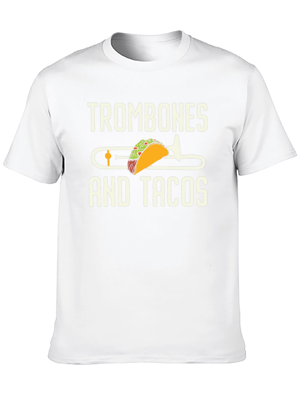 Trombones and Tacos Graphic T-Shirt