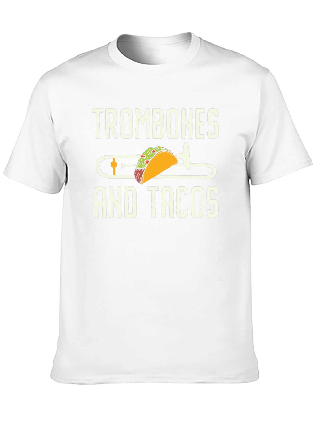 Trombones and Tacos Graphic T-Shirt
