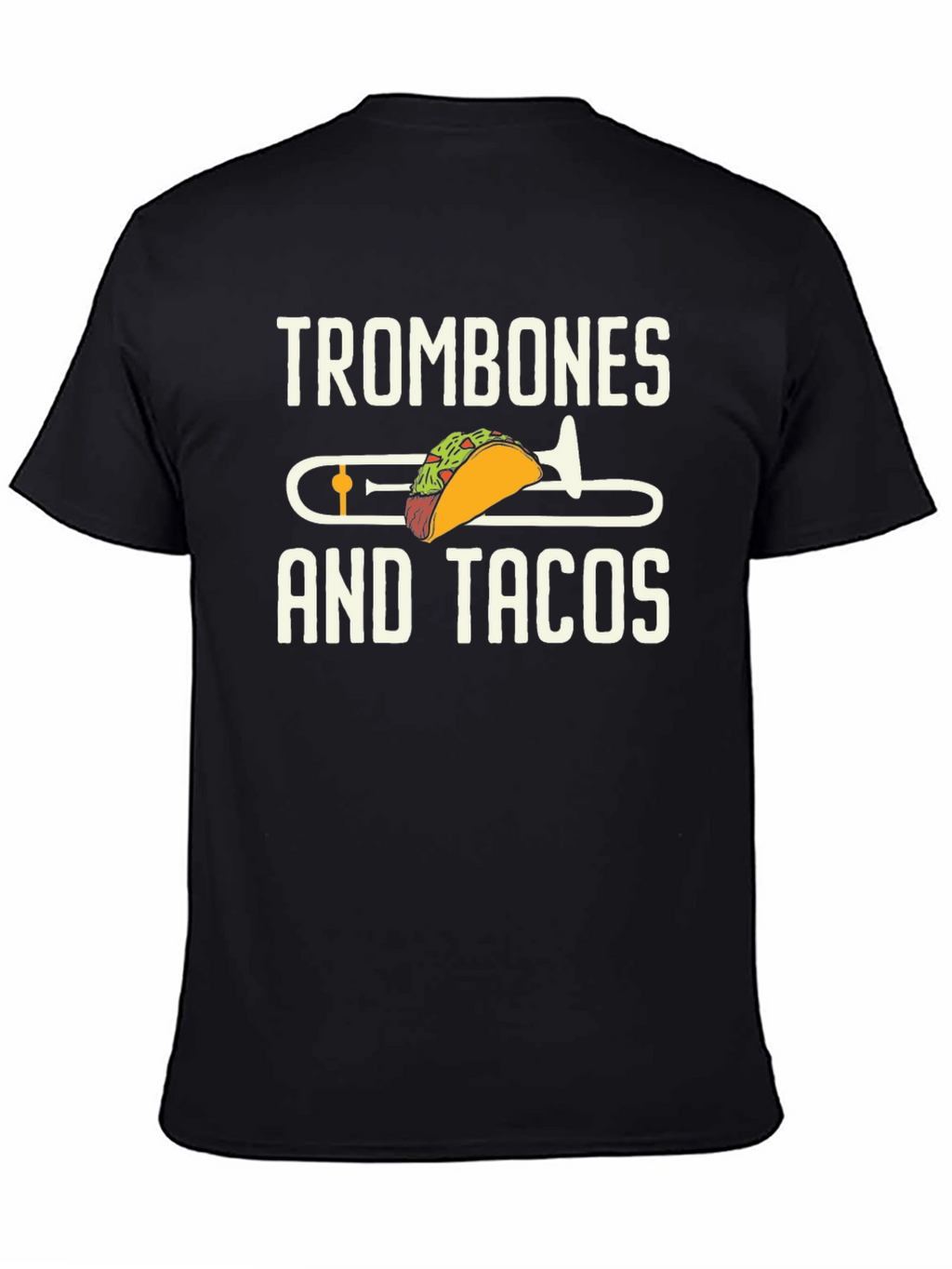 Trombones and Tacos Graphic T-Shirt