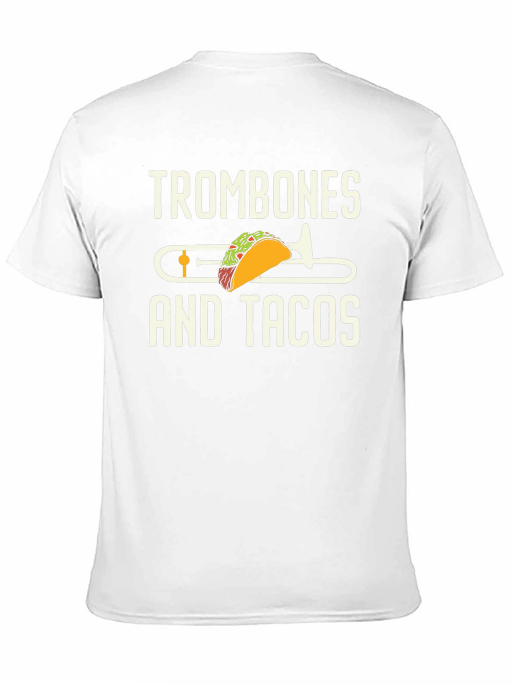 Trombones and Tacos Graphic T-Shirt