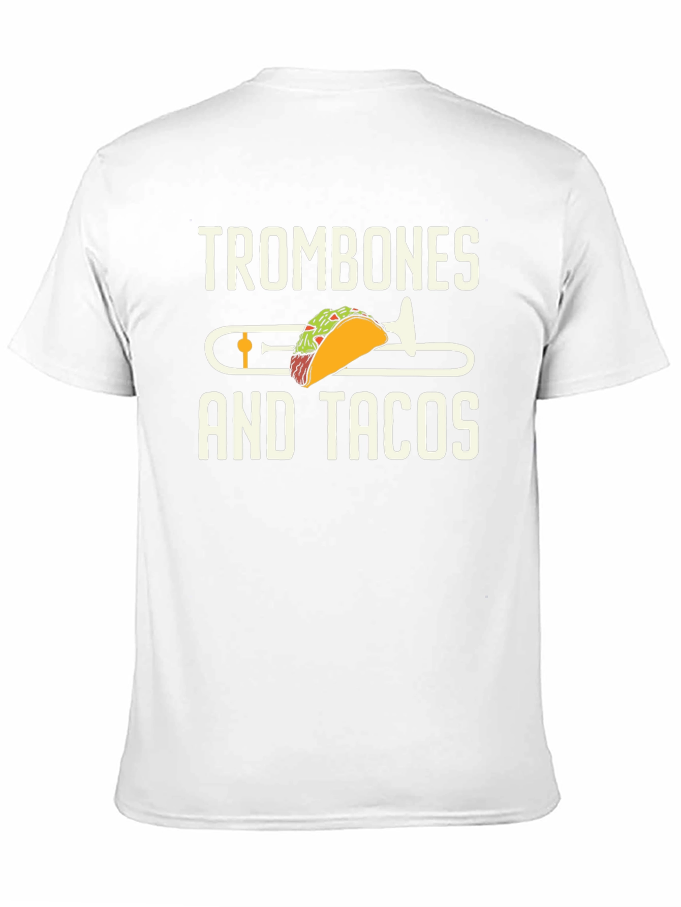 Trombones and Tacos Graphic T-Shirt