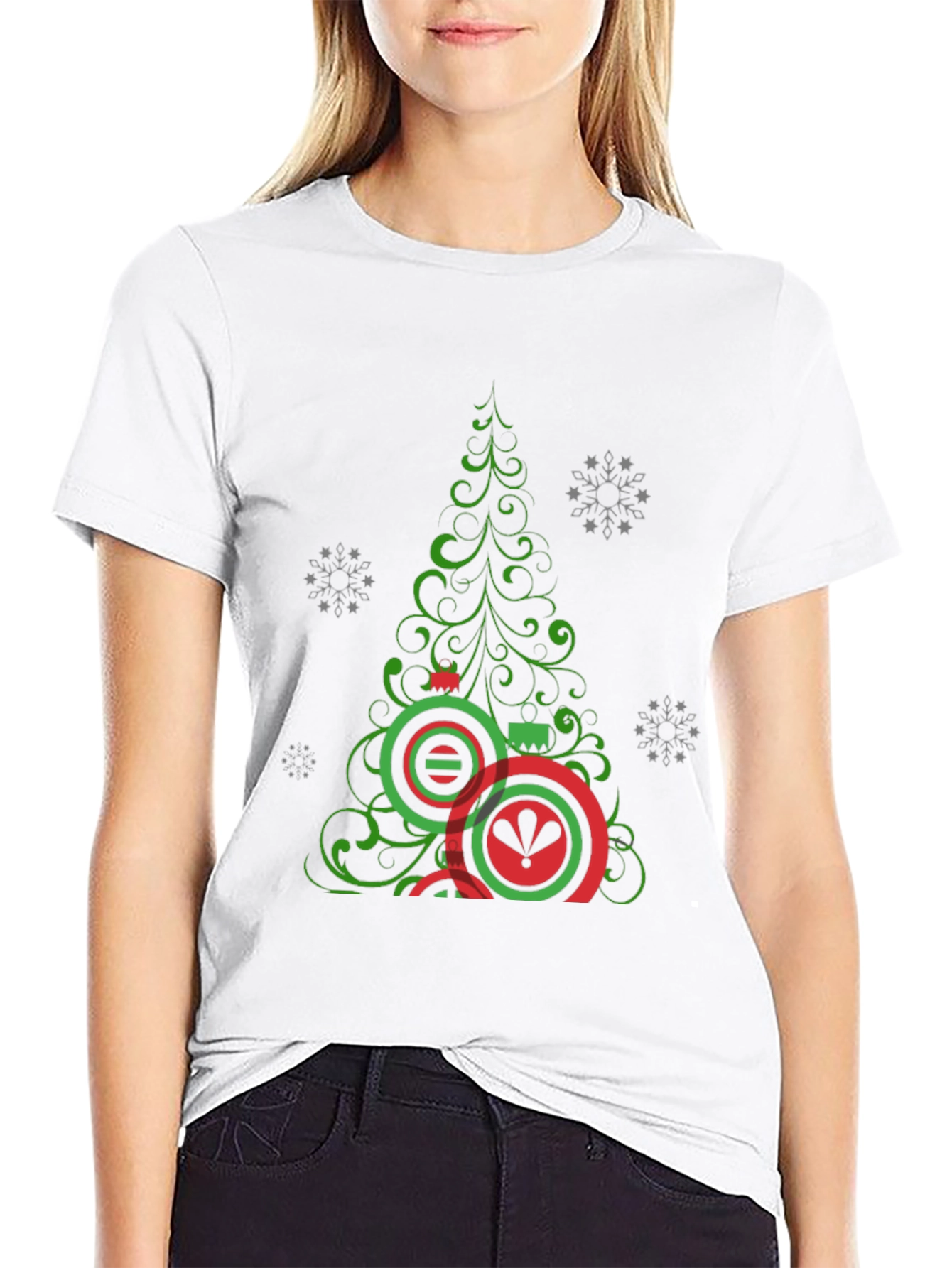 Festive Christmas Tree Ornament T-Shirt