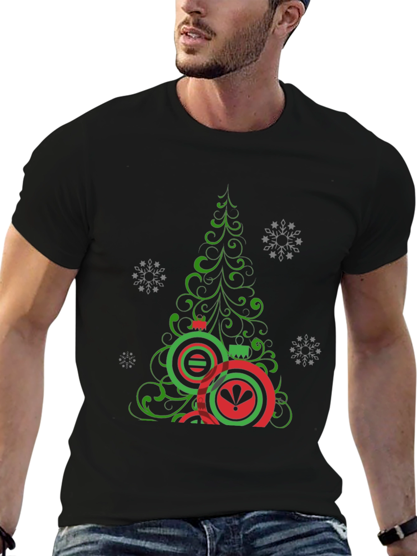 Festive Christmas Tree Ornament T-Shirt