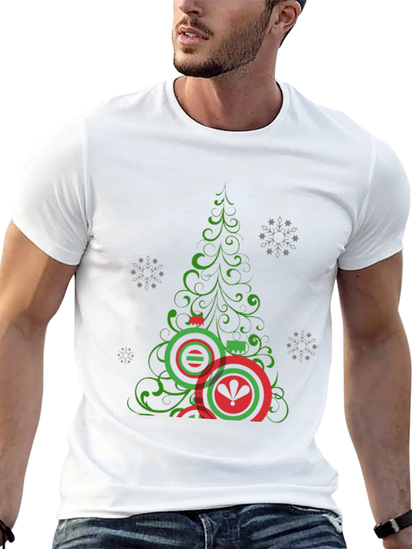 Festive Christmas Tree Ornament T-Shirt