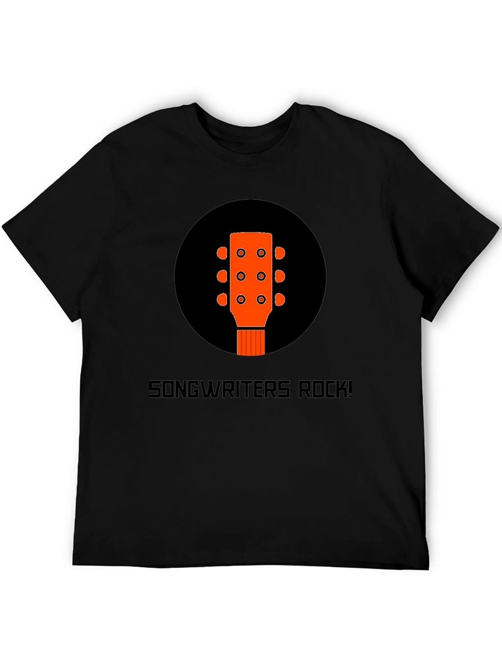 Songwriters Rock! Graphic Tee - Music Lover T-Shirt