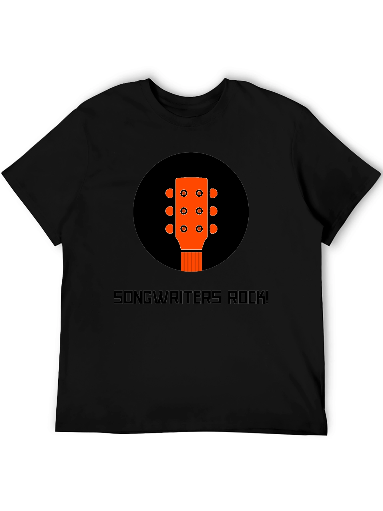 Songwriters Rock! Graphic Tee - Music Lover T-Shirt