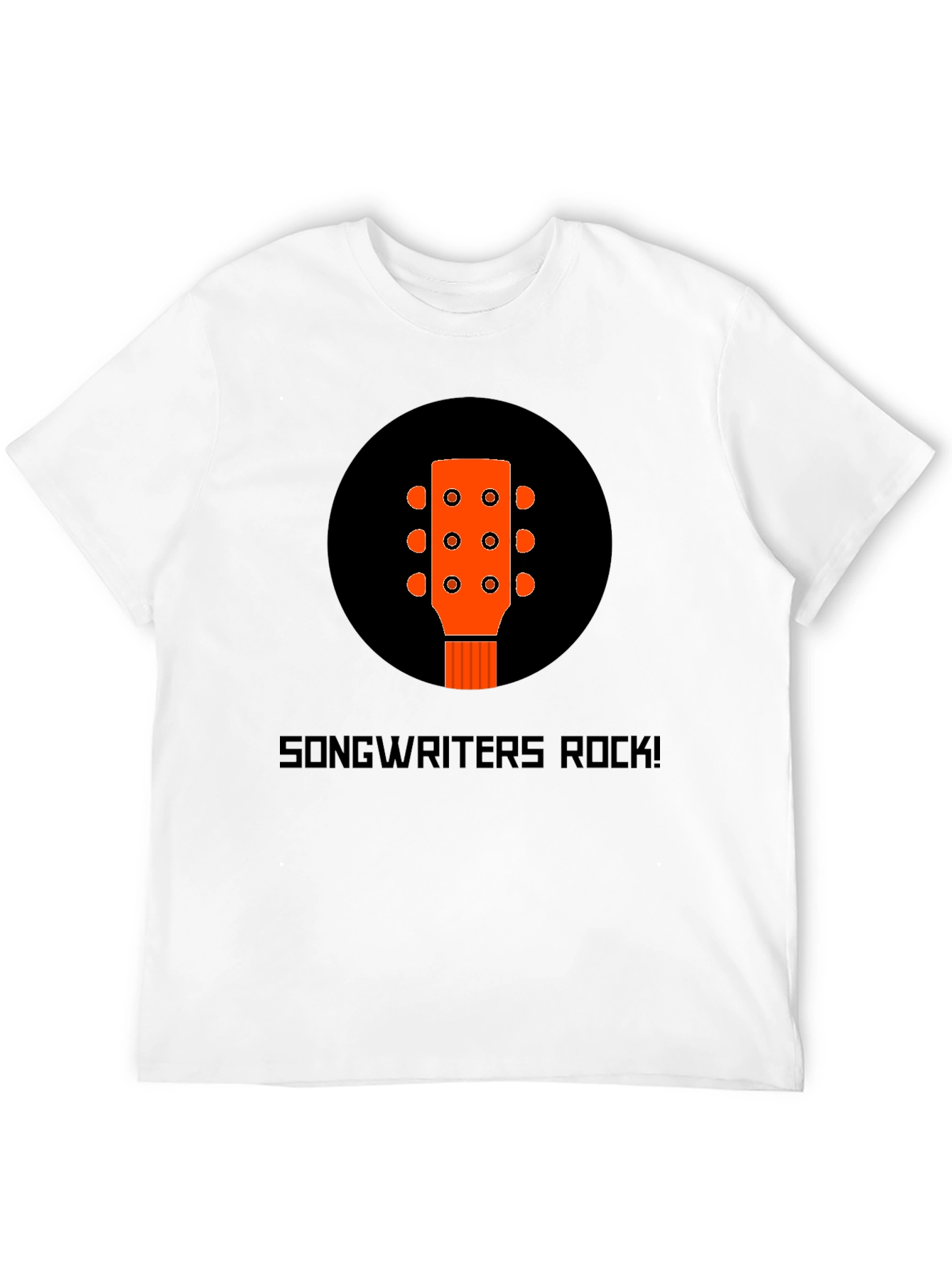 Songwriters Rock! Graphic Tee - Music Lover T-Shirt