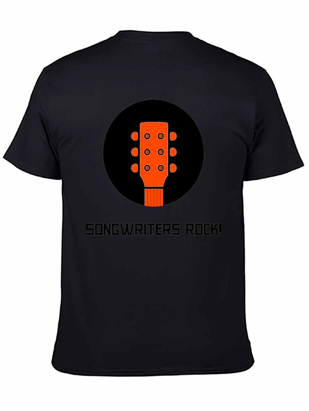 Songwriters Rock! Graphic Tee - Music Lover T-Shirt