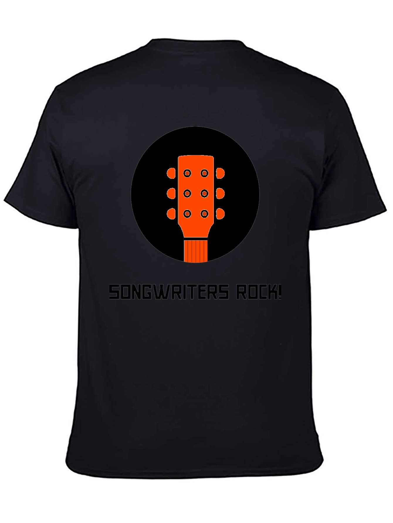 Songwriters Rock! Graphic Tee - Music Lover T-Shirt