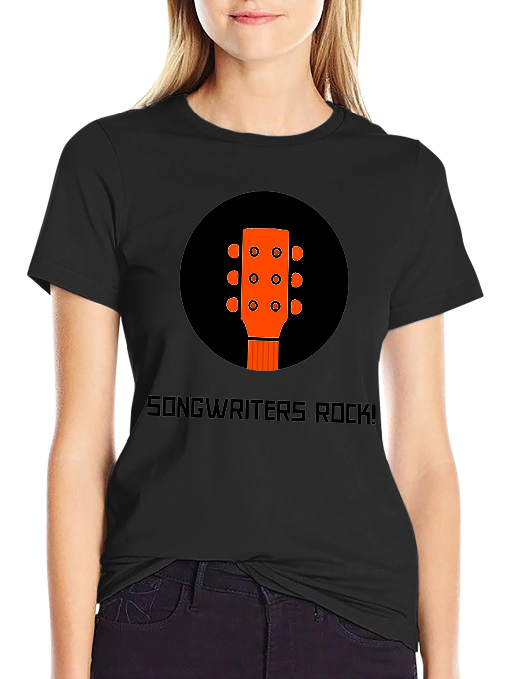 Songwriters Rock! Graphic Tee - Music Lover T-Shirt