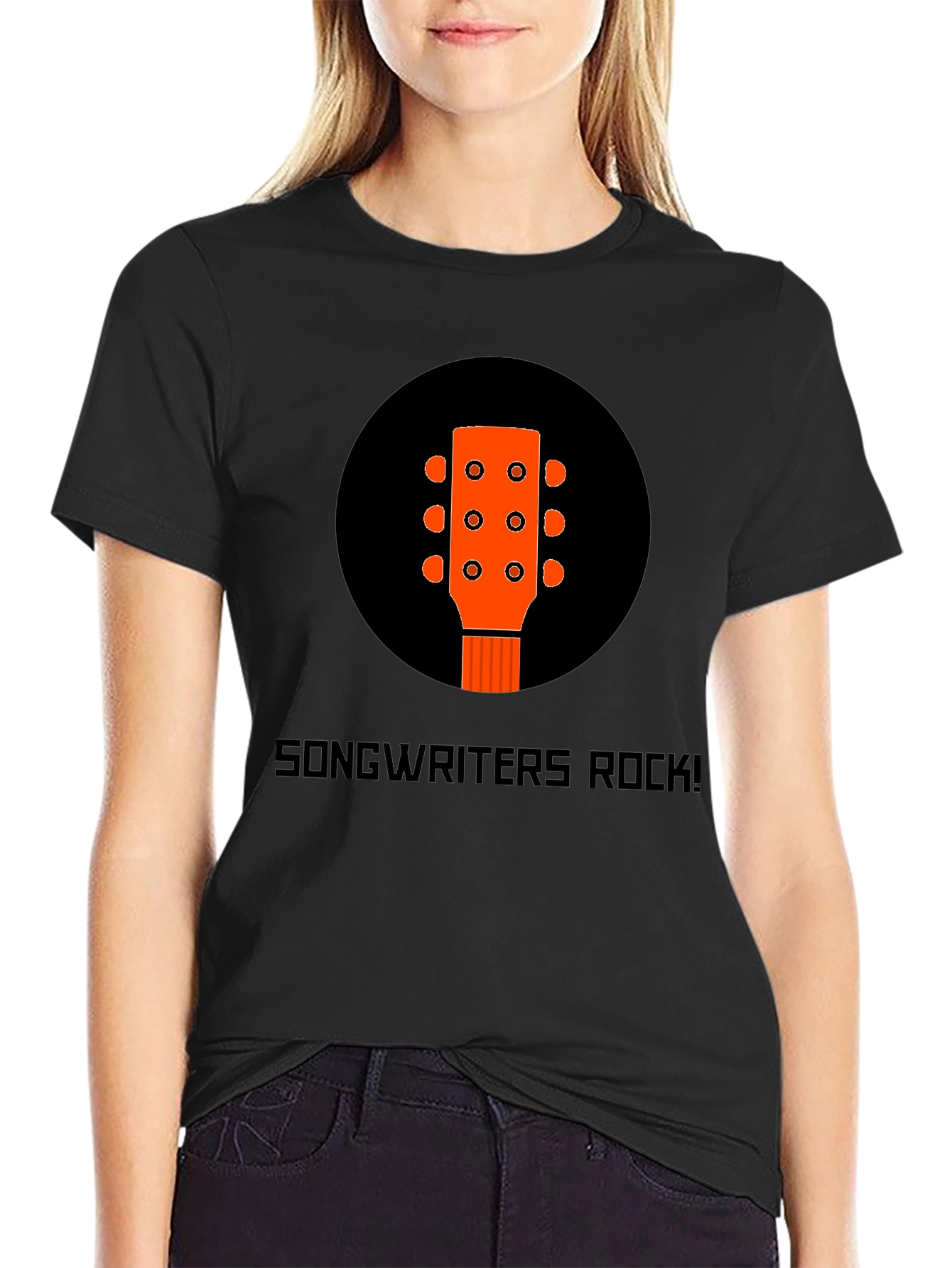 Songwriters Rock! Graphic Tee - Music Lover T-Shirt