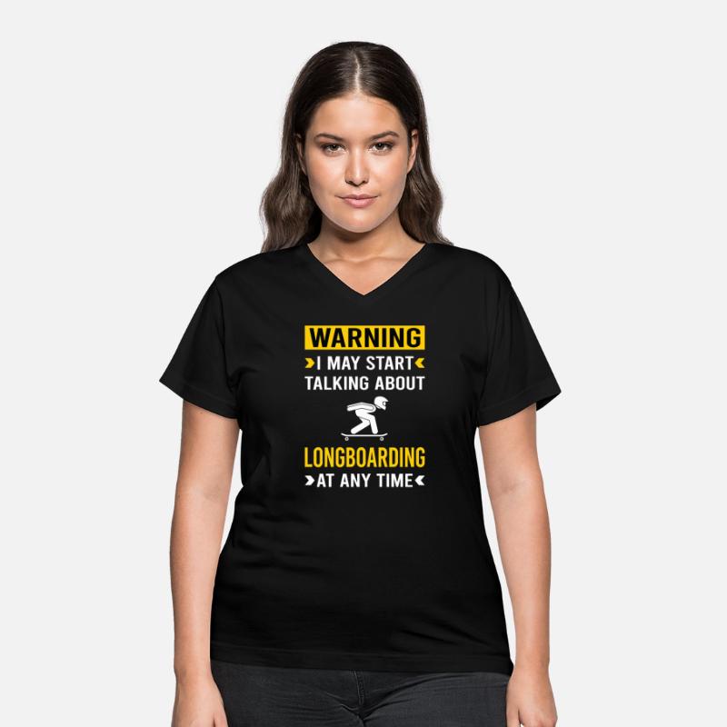 Warning Longboarding Longboard Longboarder