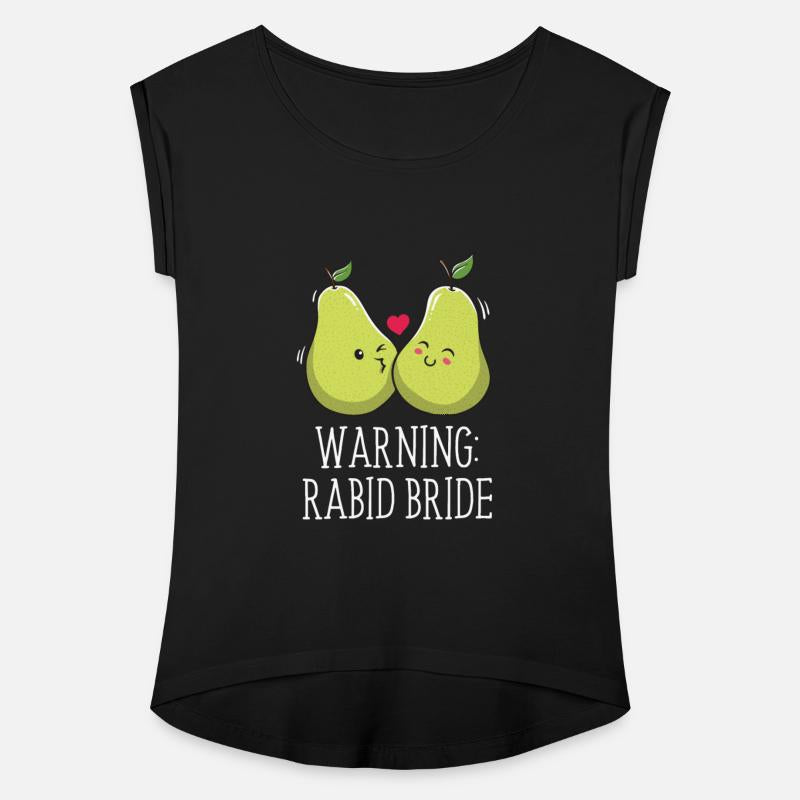 Warning Rabid Bride Bridal Party Pun Bridal Shower