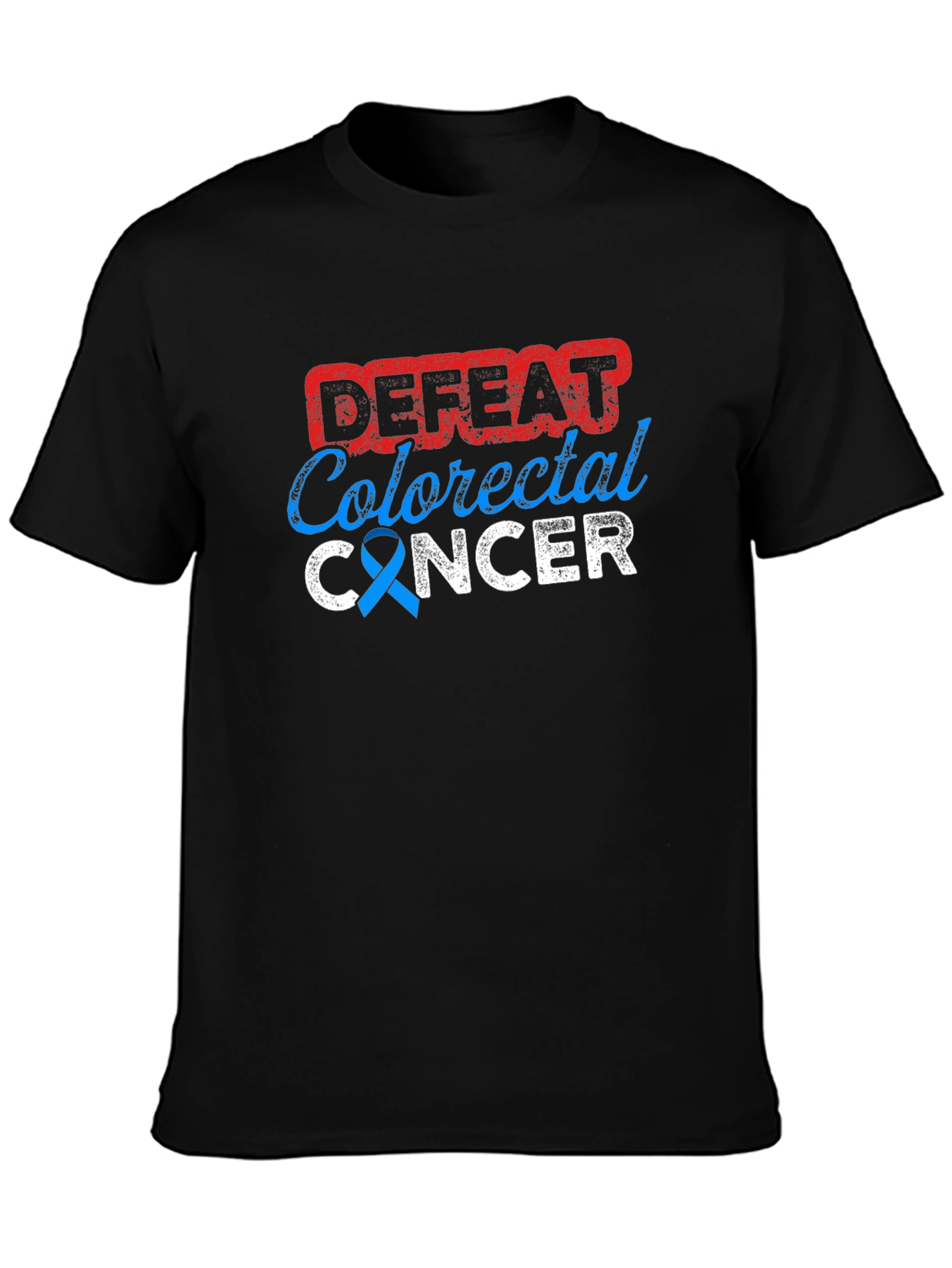 Defeat Colorectal Cancer Awareness T-Shirt