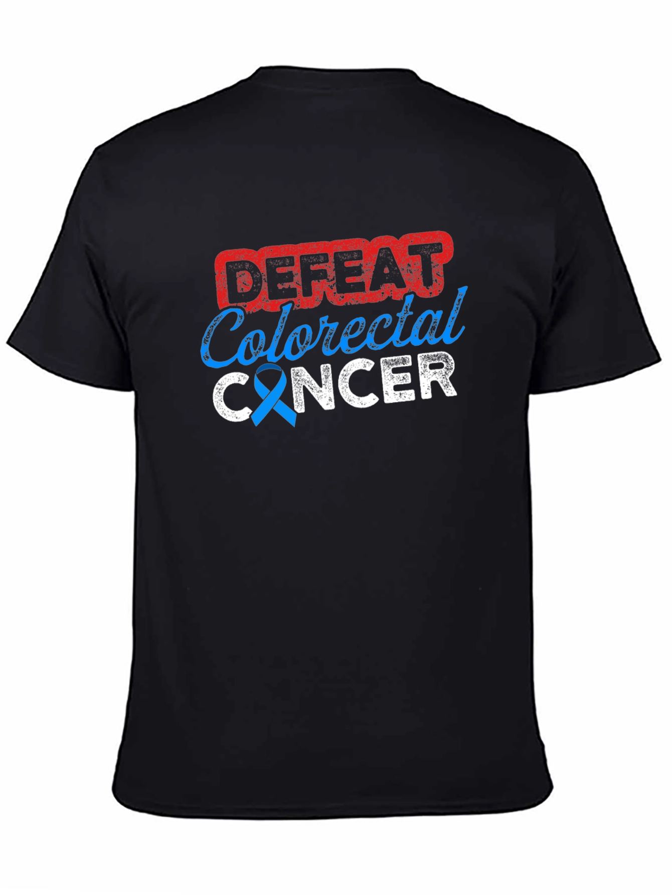 Defeat Colorectal Cancer Awareness T-Shirt
