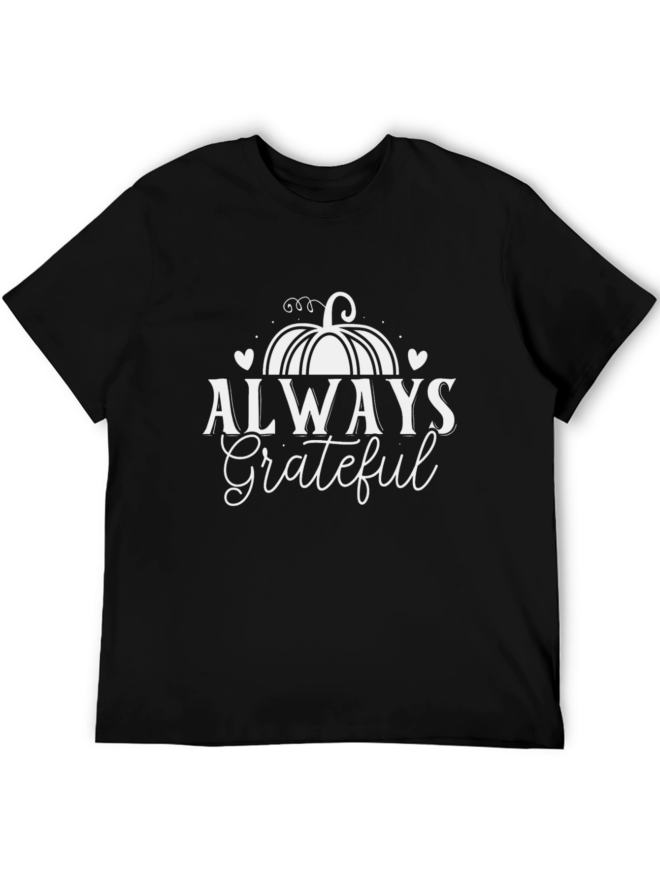 Always Grateful Graphic Tee - Thanksgiving