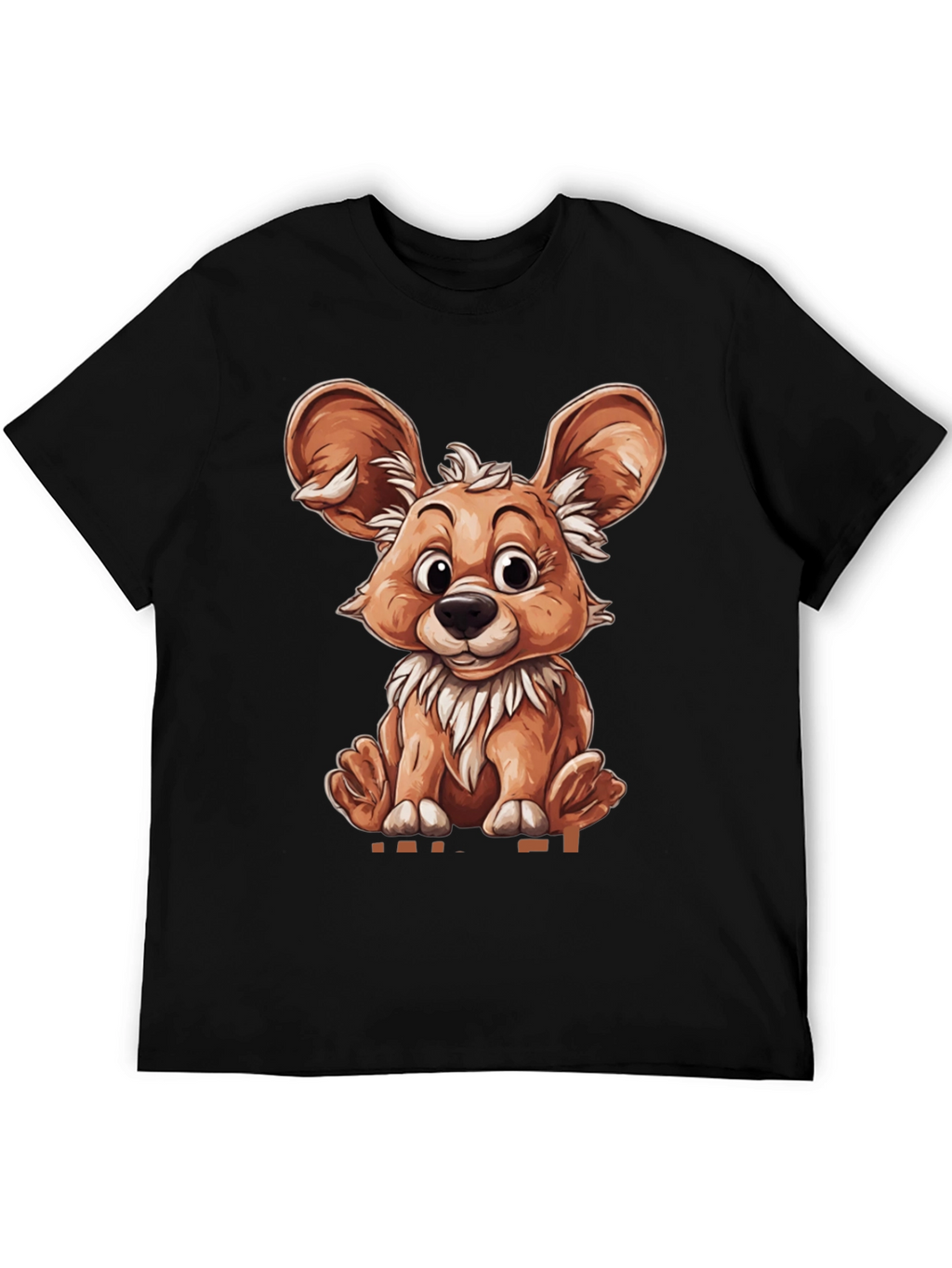 Cartoon Animal Graphic T-Shirt