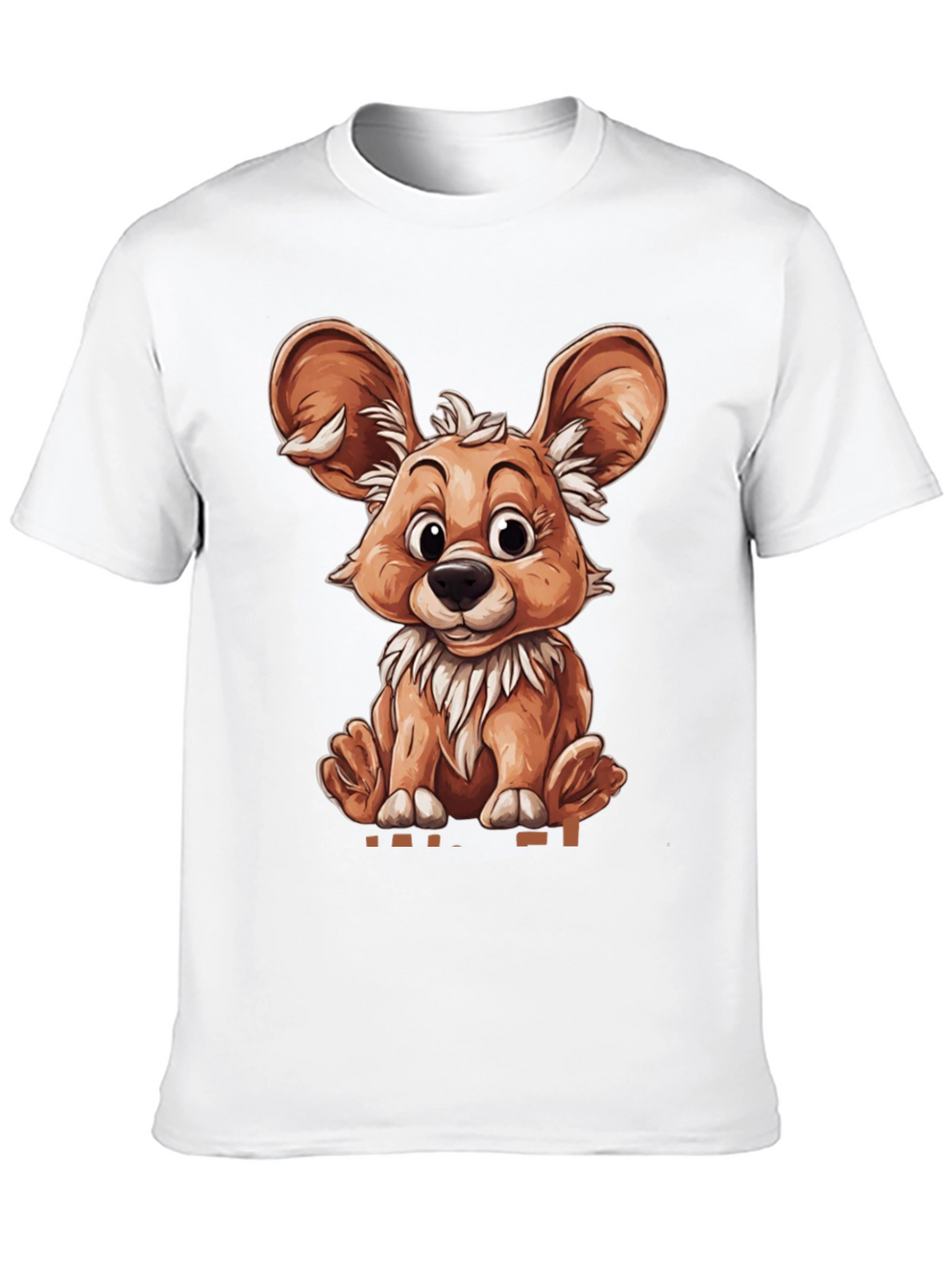 Cartoon Animal Graphic T-Shirt