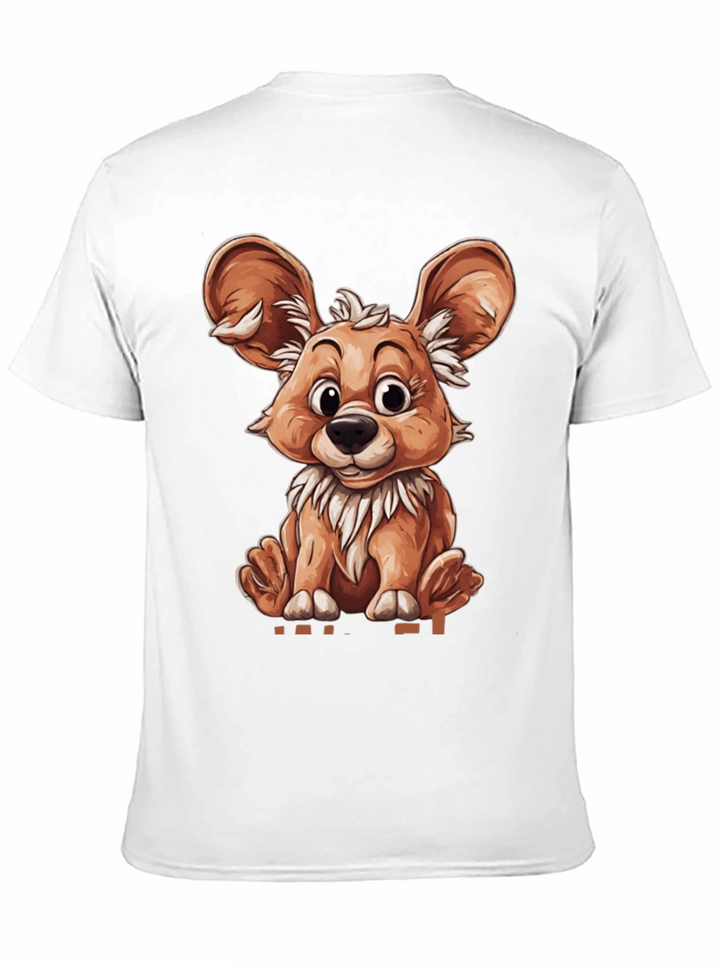 Cartoon Animal Graphic T-Shirt