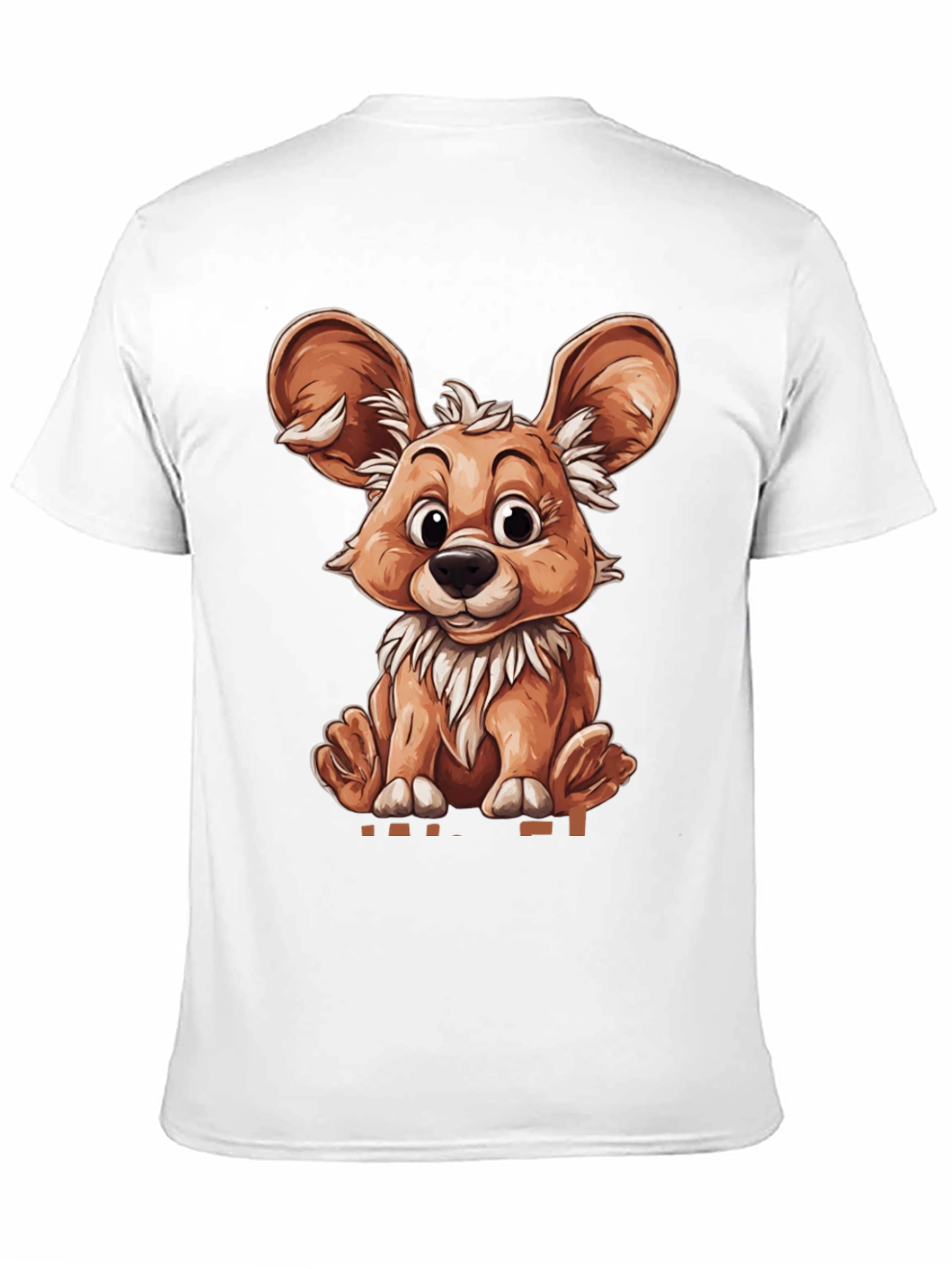 Cartoon Animal Graphic T-Shirt