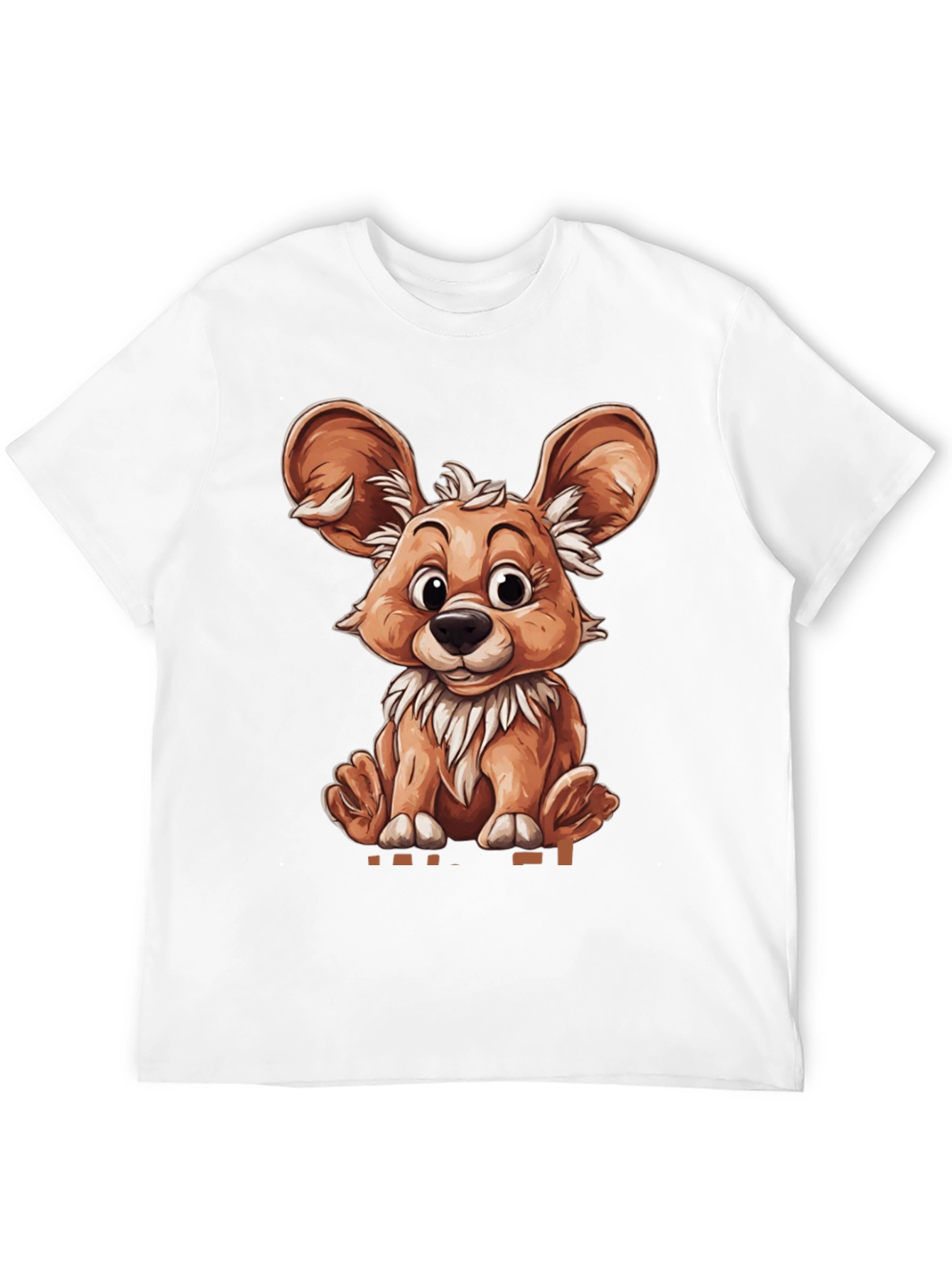 Cartoon Animal Graphic T-Shirt