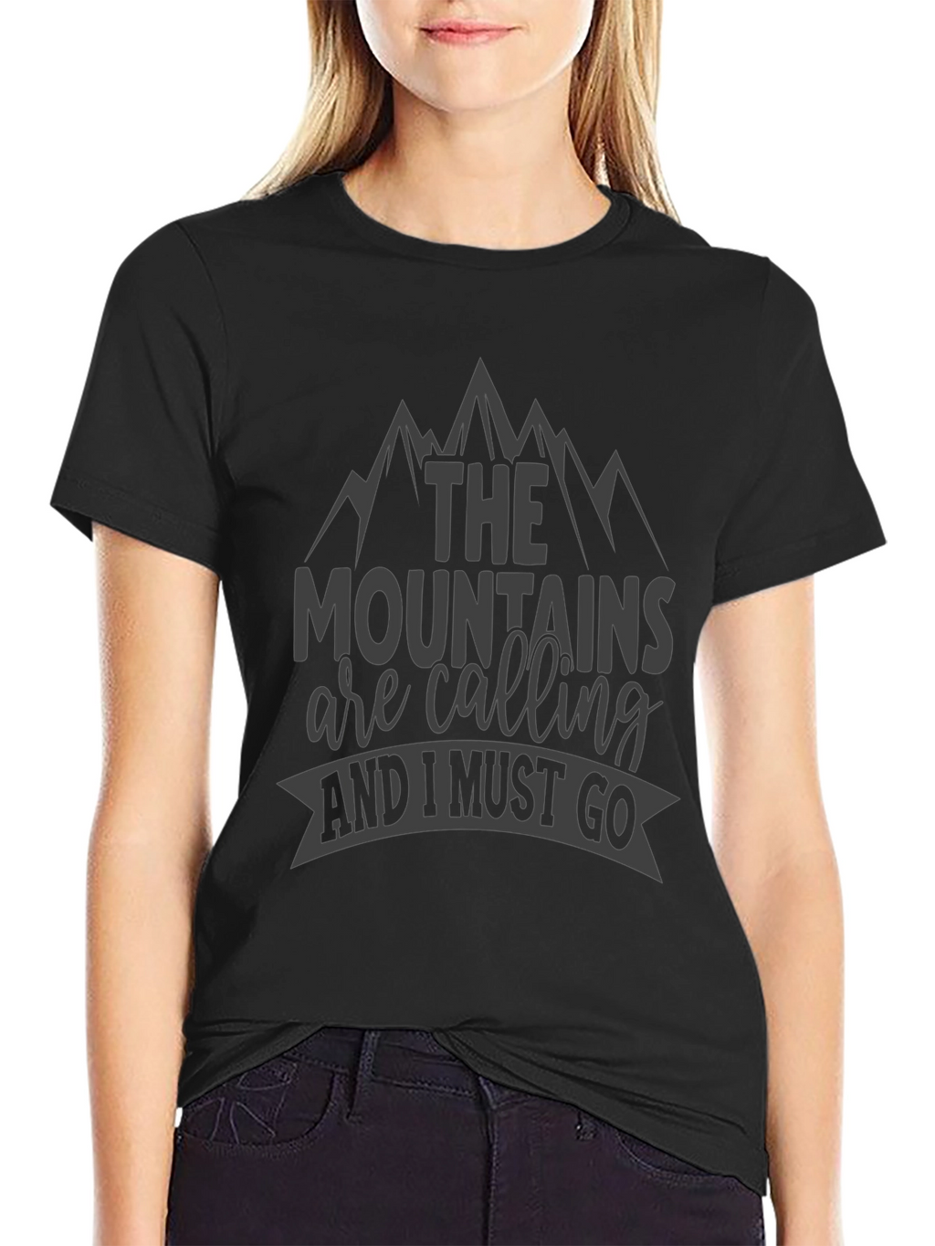 Mountains Calling T-Shirt Adventure Ready
