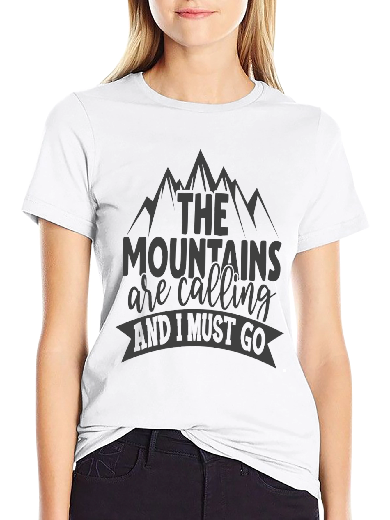 Mountains Calling T-Shirt Adventure Ready
