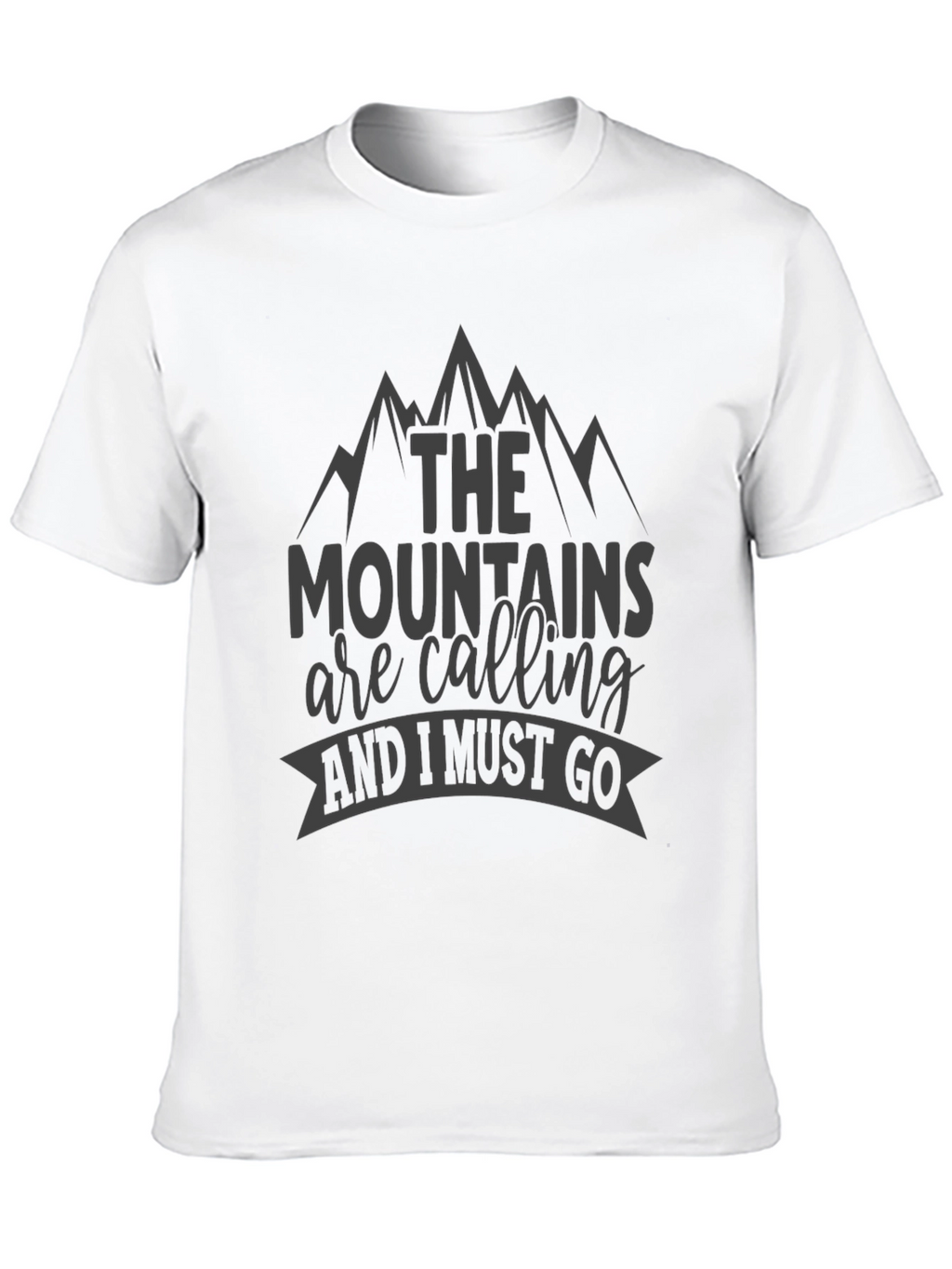 Mountains Calling T-Shirt Adventure Ready