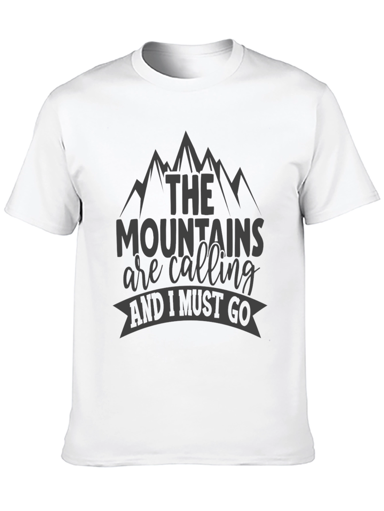Mountains Calling T-Shirt Adventure Ready