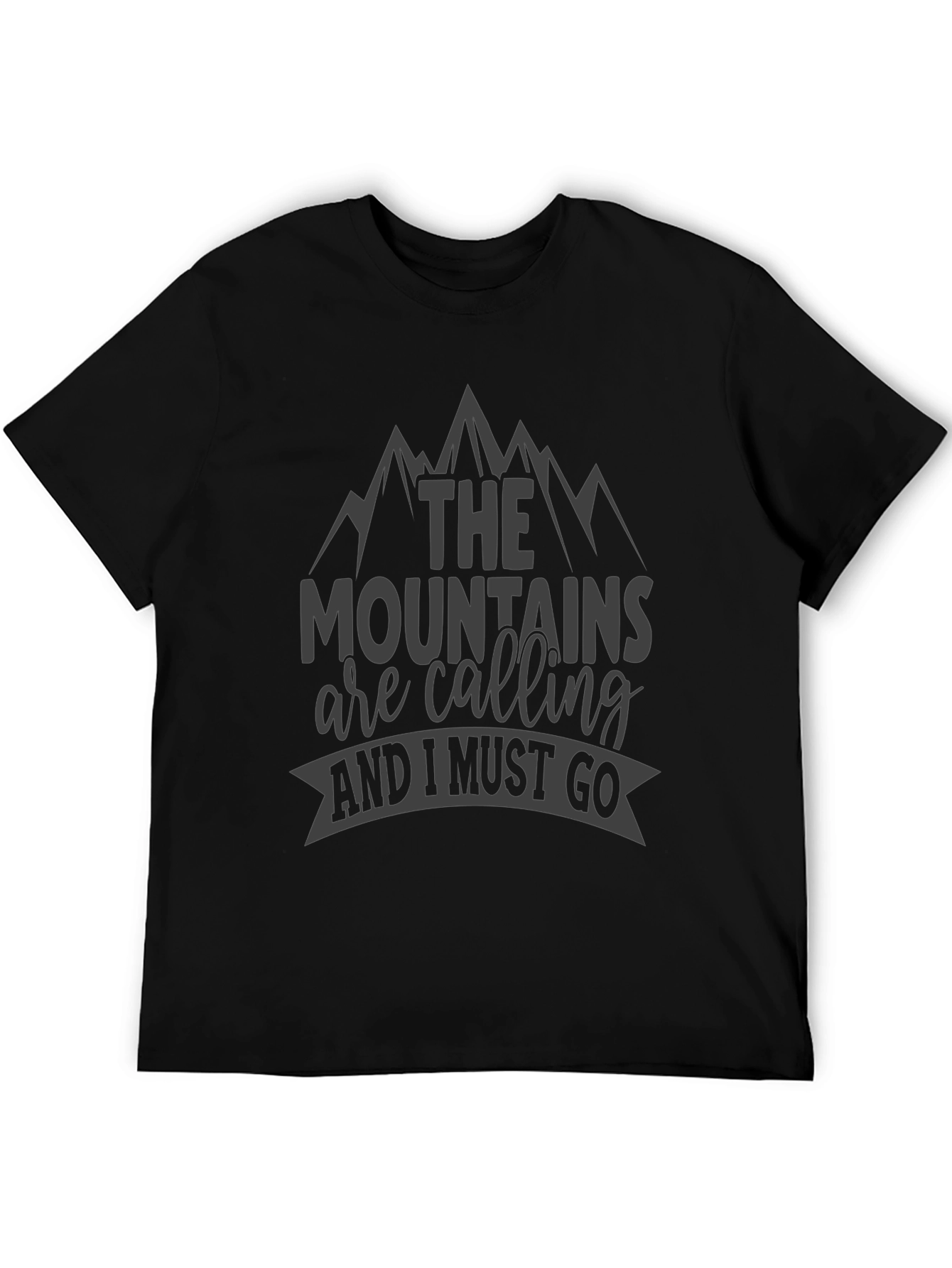 Mountains Calling T-Shirt Adventure Ready