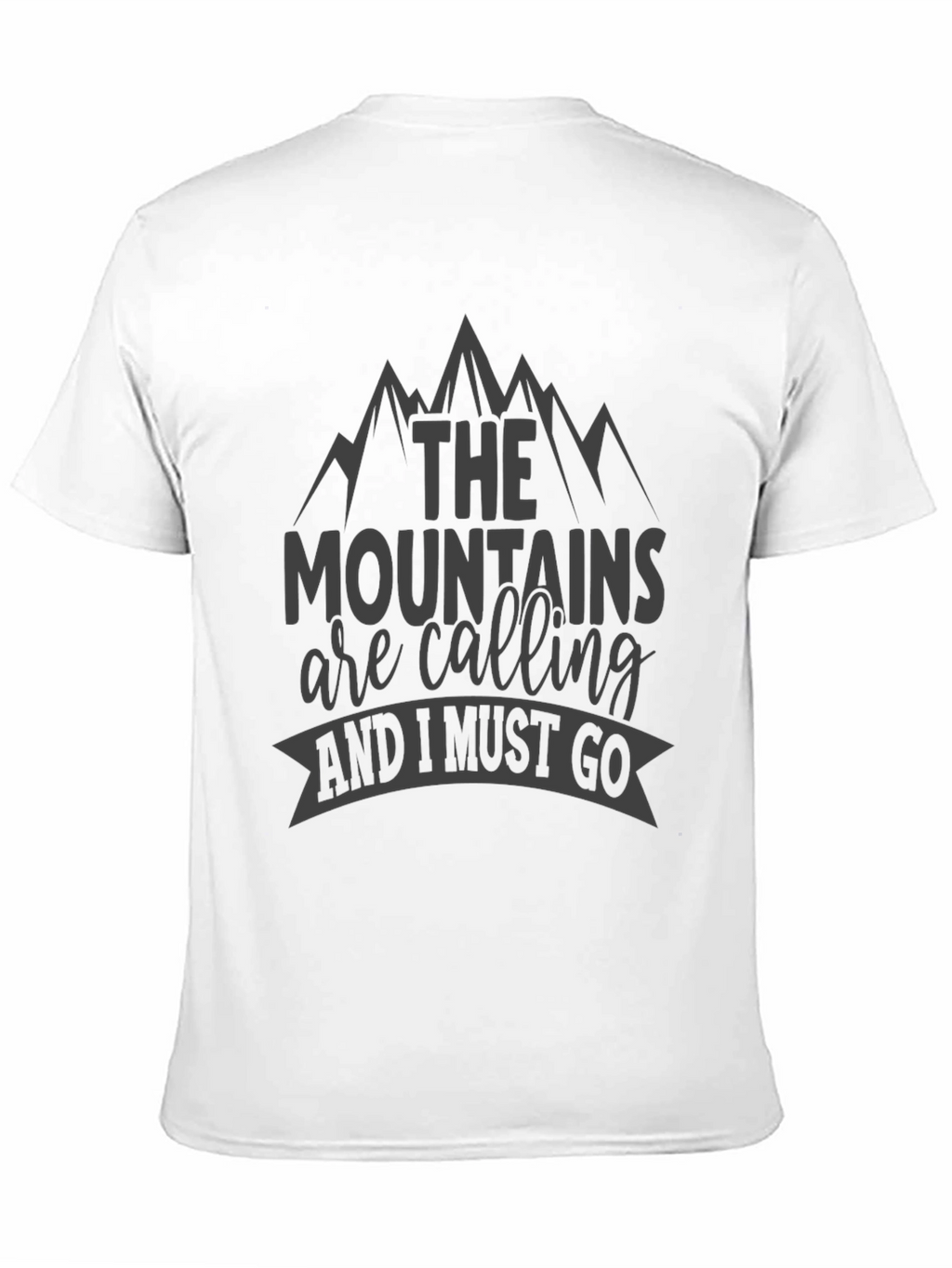 Mountains Calling T-Shirt Adventure Ready