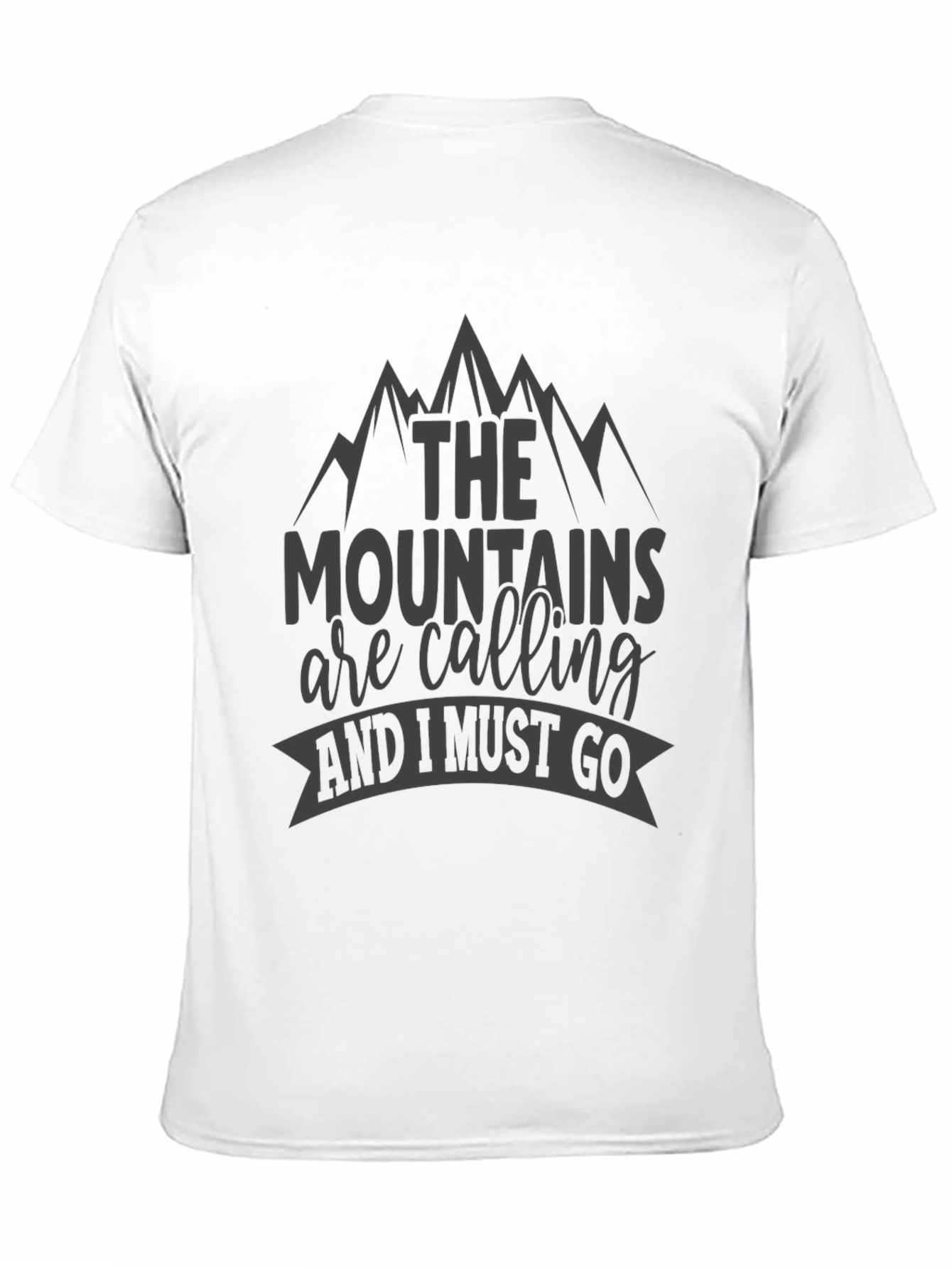 Mountains Calling T-Shirt Adventure Ready