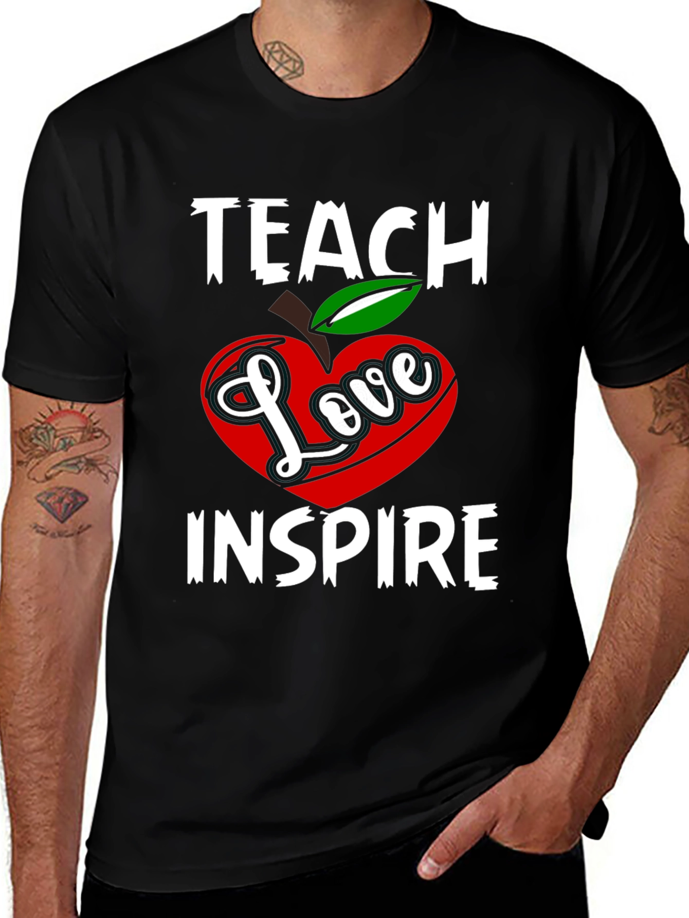 Teach Love Inspire Graphic T-Shirt