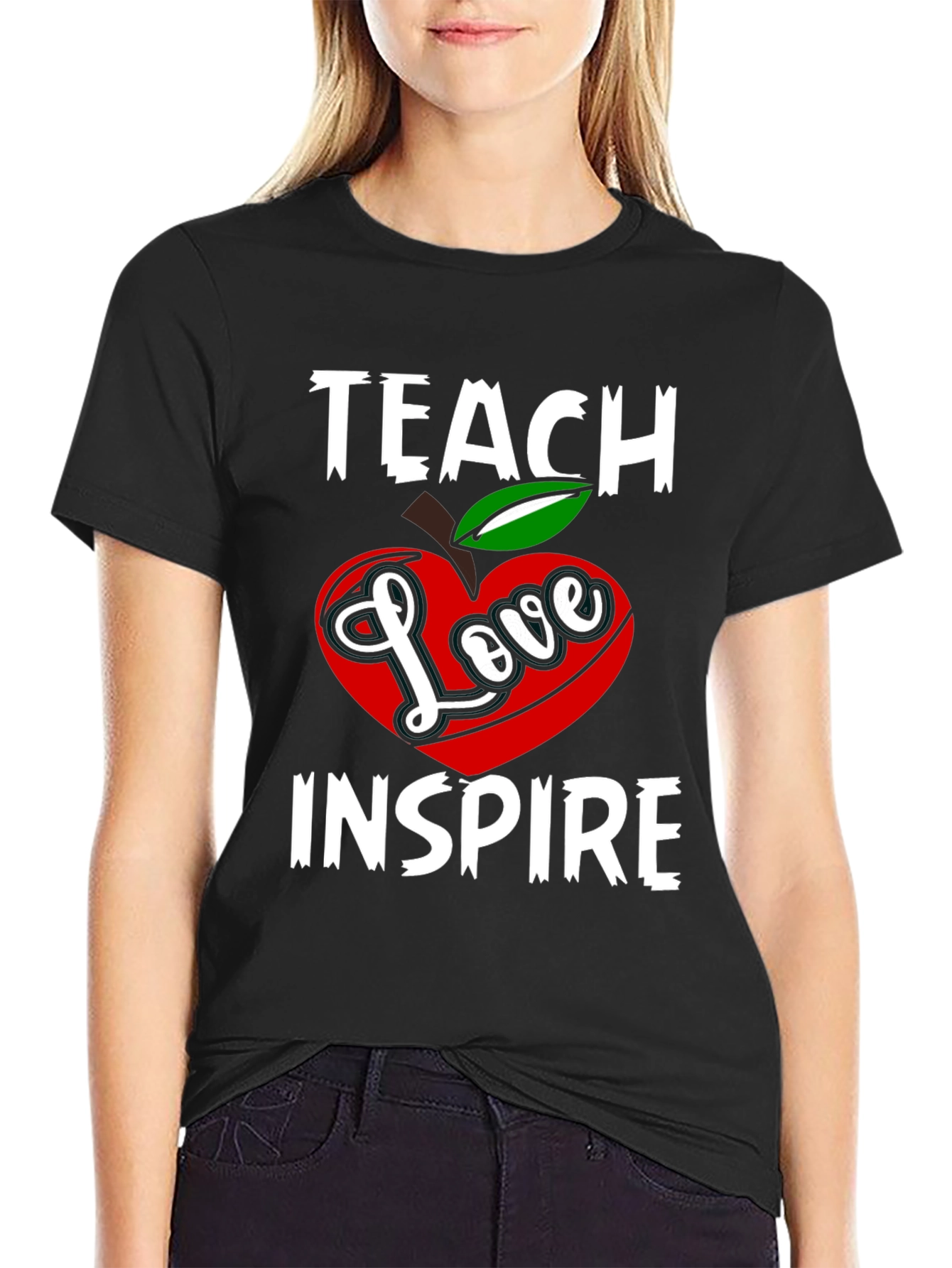 Teach Love Inspire Graphic T-Shirt