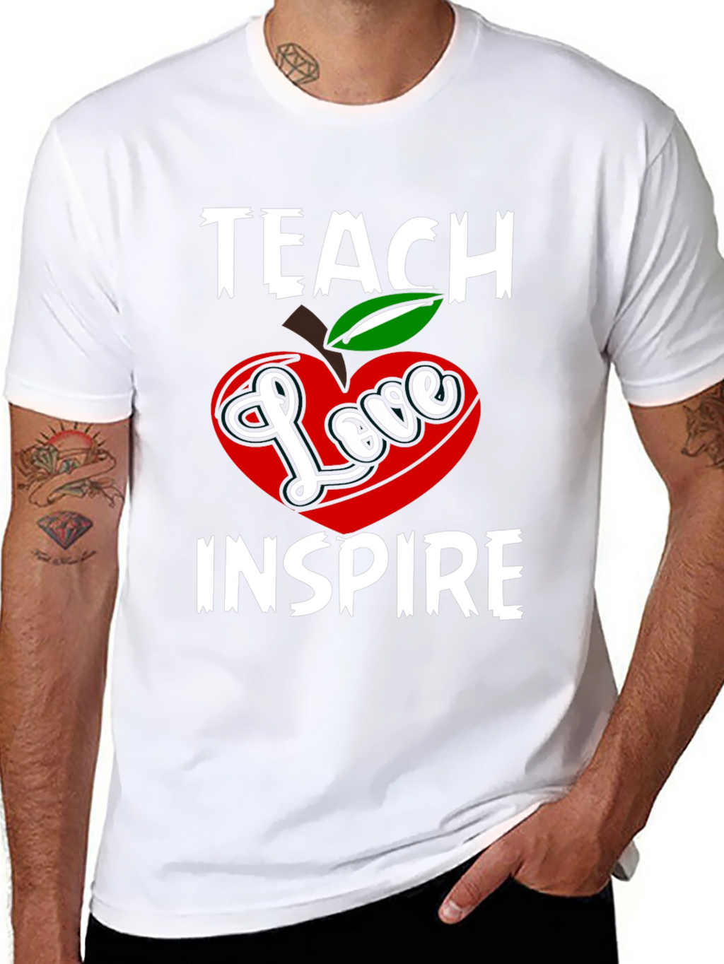 Teach Love Inspire Graphic T-Shirt