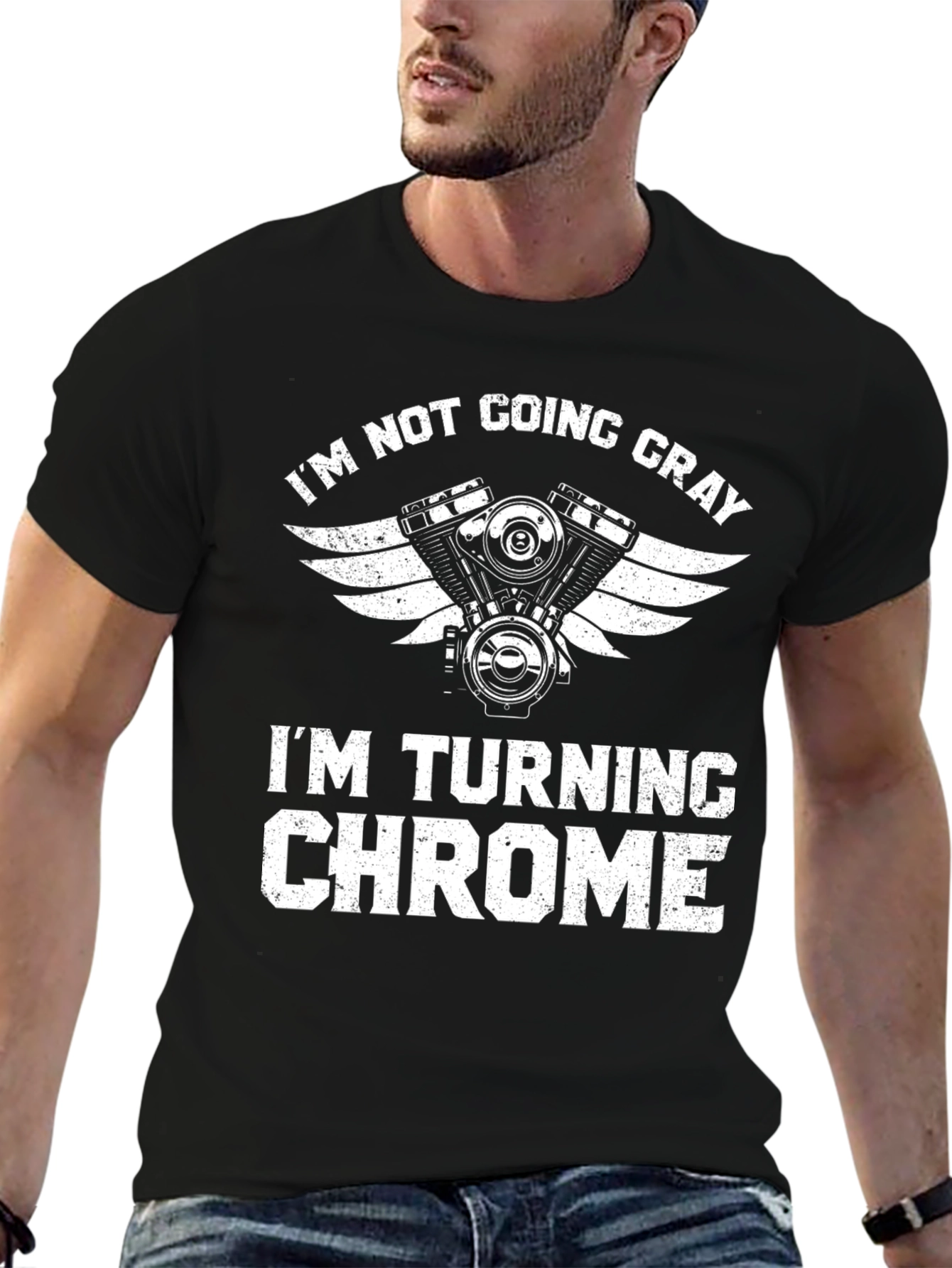 Im Turning Chrome Graphic Tee