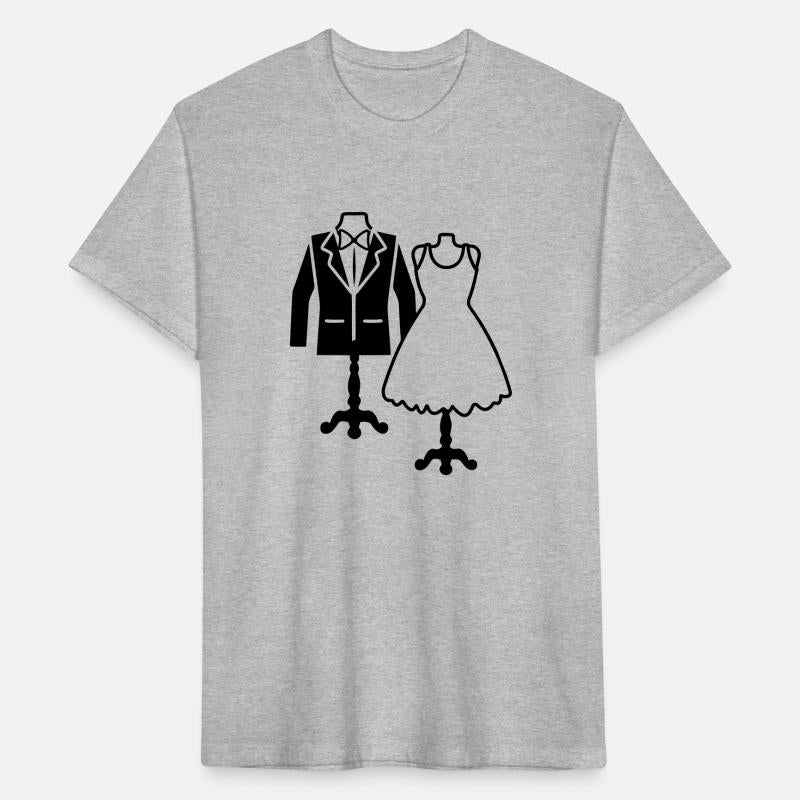 Wedding clothes on clothes doll