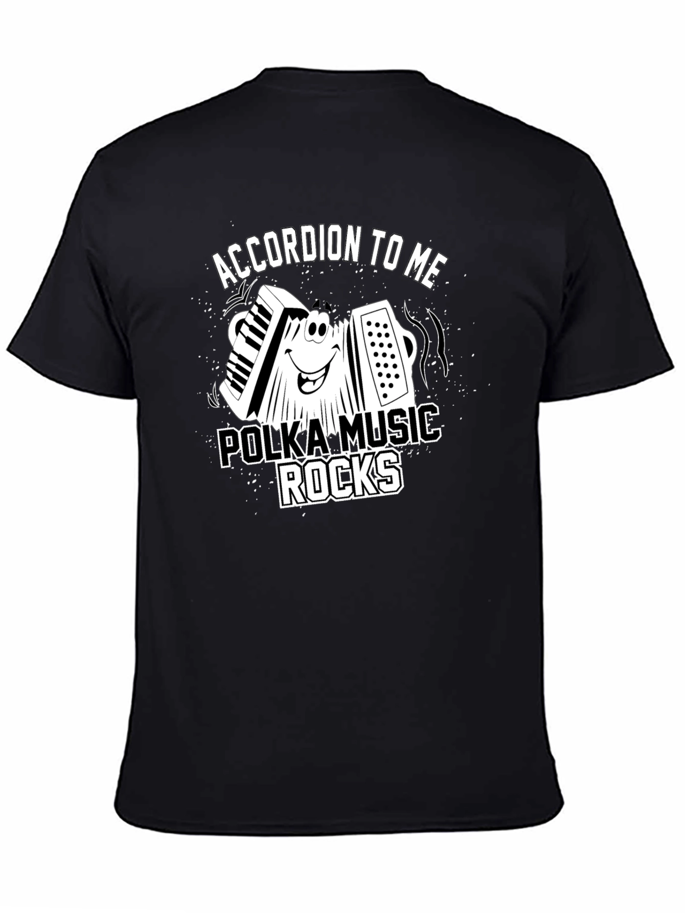 Accordion To Me Polka Music Rocks T-Shirt