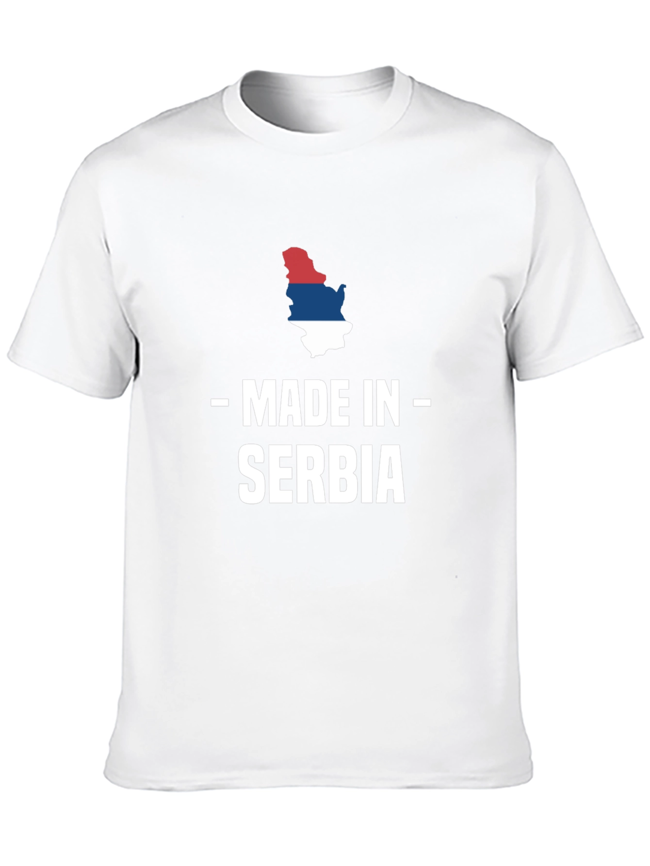 Made in Serbia T-Shirt Black Crew Neck